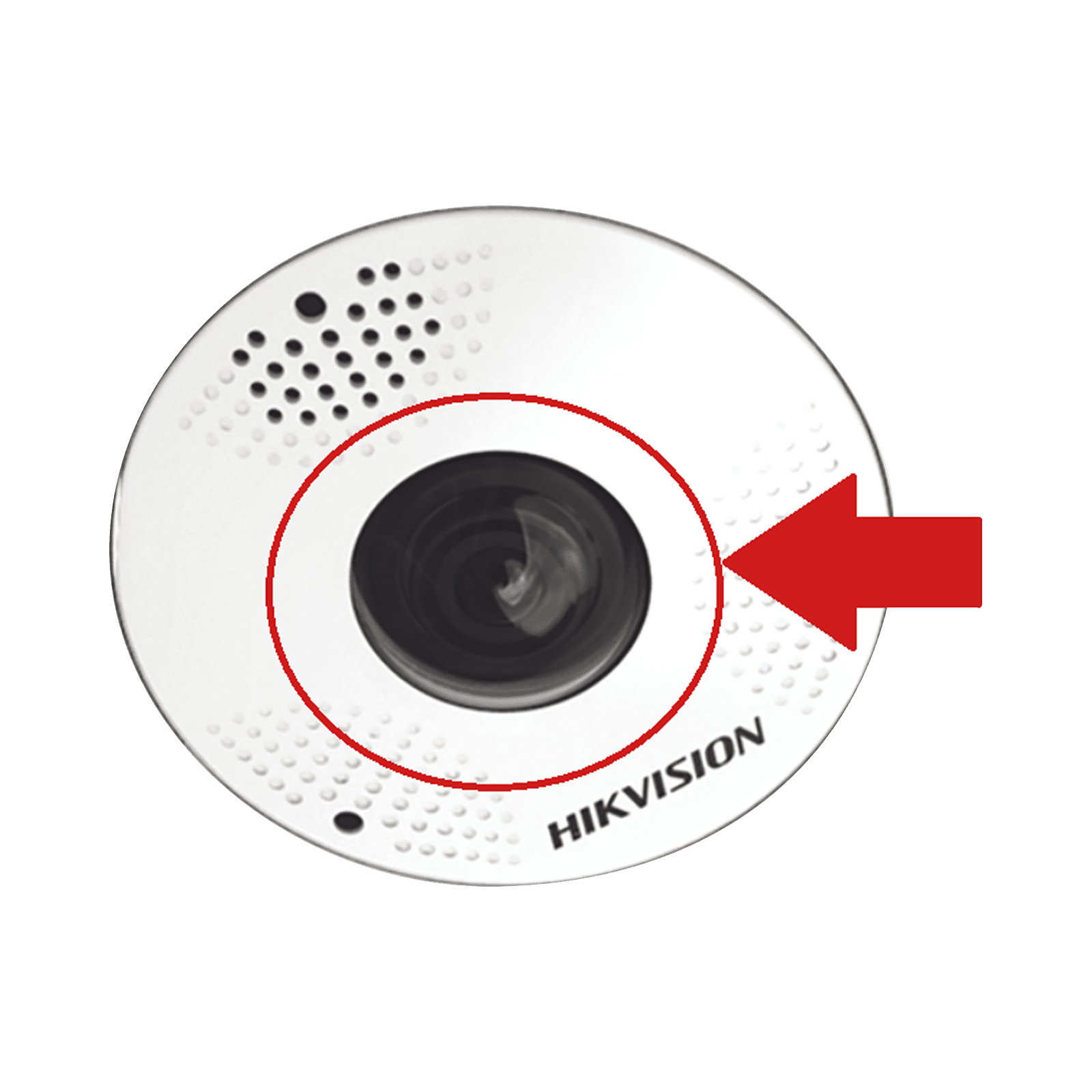 Mica de Reemplazo para Fisheye / DS-2CD2945FWD y DS-2CD6365G0E-IVS(B) 190213282 - HIKVISION