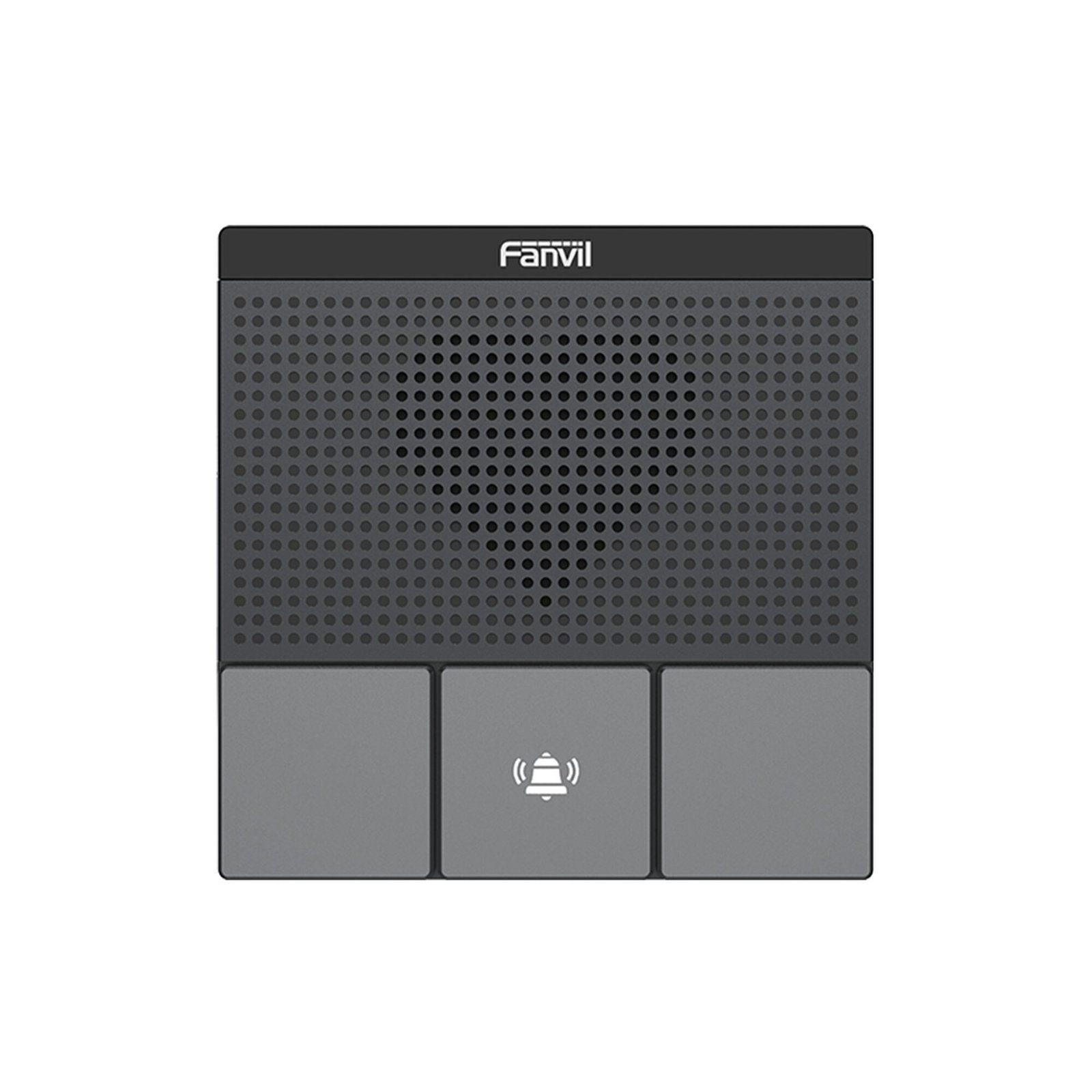 Mini Intercomunicador Wi-Fi para hotelería, hospitales, con diseño elegante, PoE, 3 botones, 1 relevador integrado de salida y entrada. A10W - FANVIL