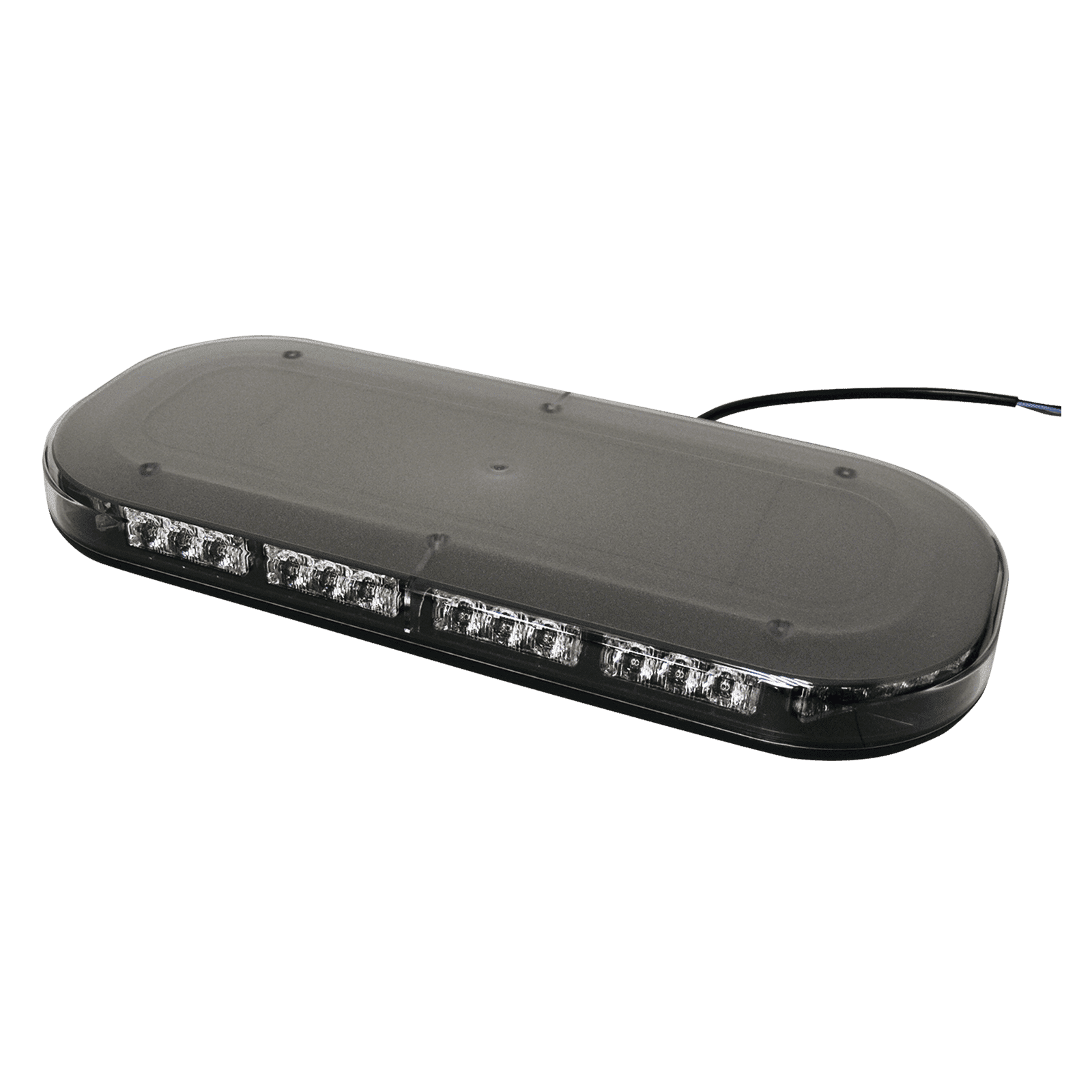 Mini barra de 42 LED, ámbar/blanco, 15 Pulgadas, SAE, Montaje Fijo Con Tornillos, 12-24 Vcd, Lente transparente SP5AW - SIGNALPRO