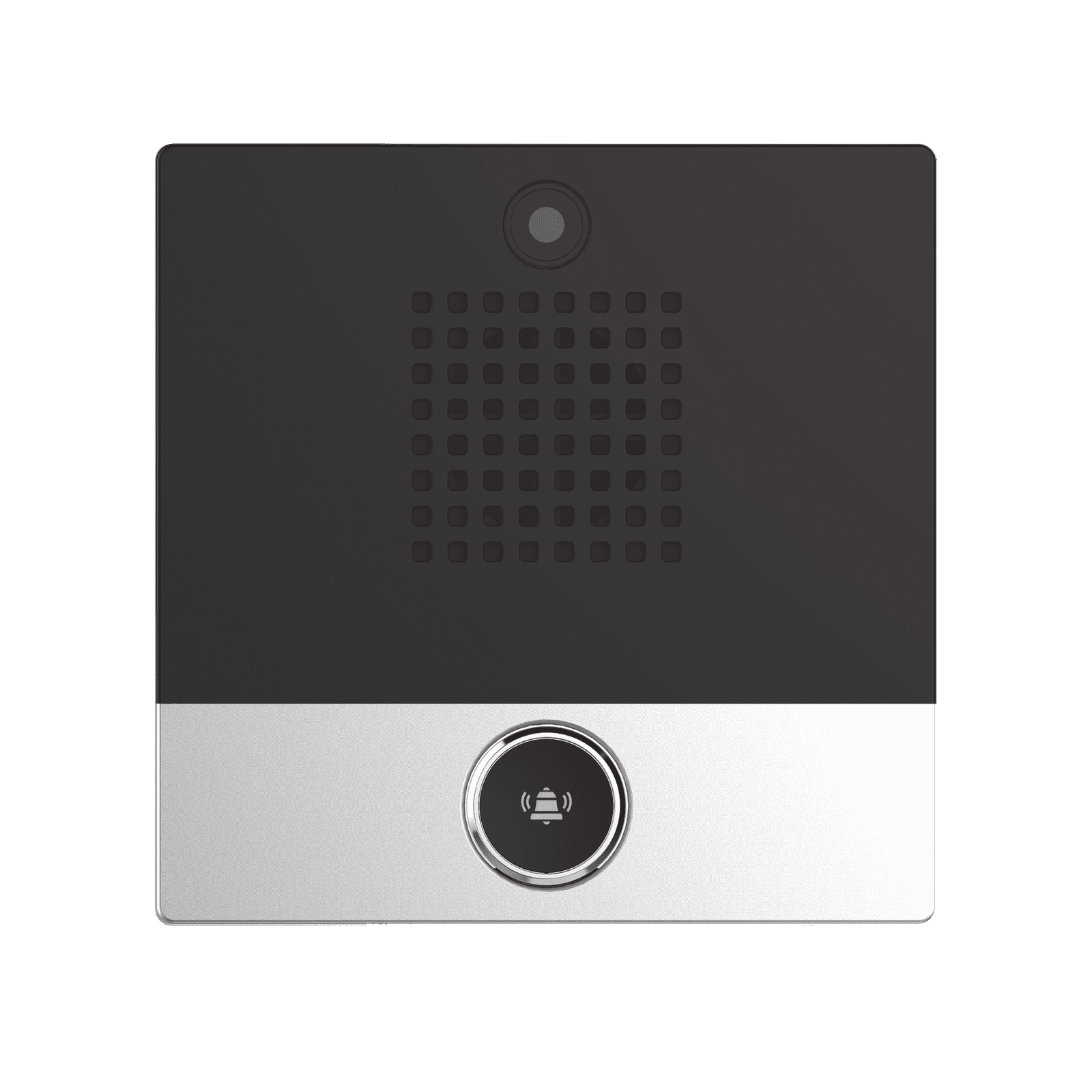 Mini video Intercomunicador para hotelería y hospitales, con diseño elegante, PoE, cámara 1Mpx, 1 botón, 1 relevador integrado de salida y entrada. I10SV - FANVIL