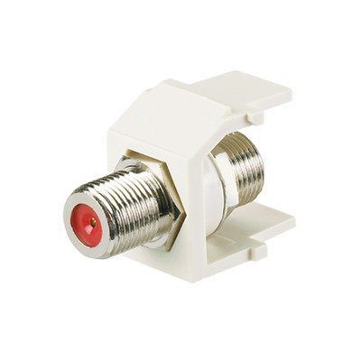 Módulo Acoplador Coaxial Tipo F, Keystone, de 75 Ohms, 3.0 GHz, Color Blanco Mate NKFIW - PANDUIT
