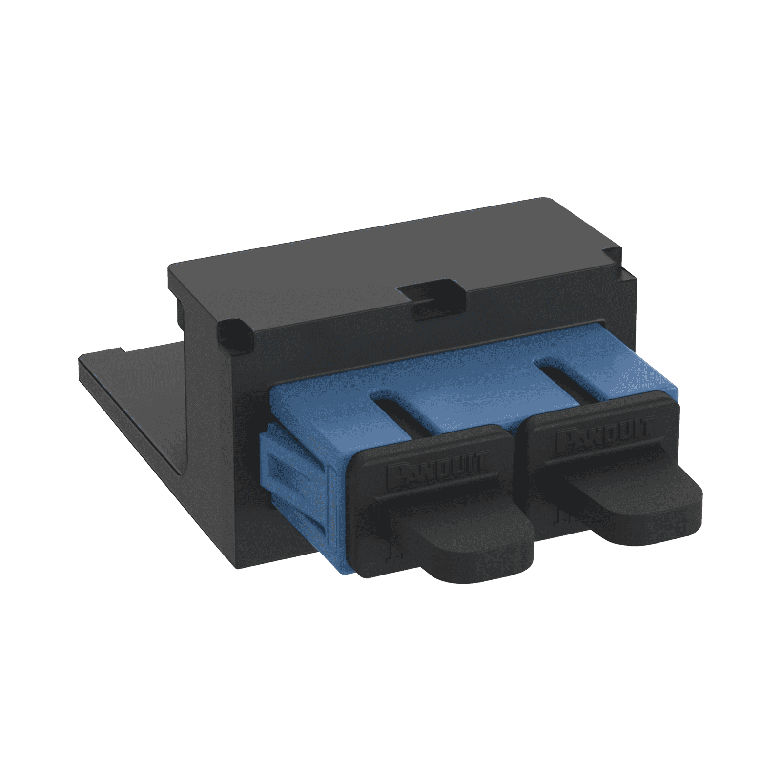 Módulo Acoplador SC Duplex, para Fibra Óptica Monomodo OS1/OS2, Tipo Mini-Com, Color Azul CMDBUSCZBL - PANDUIT