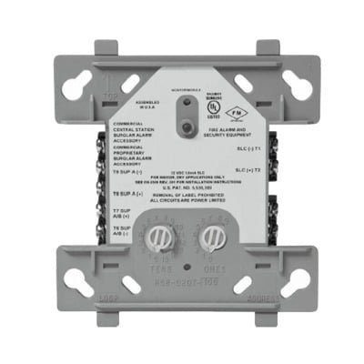 Módulo Monitor Dual – Monitorea 2 Contactos Secos, Agrega Sensores Convencionales Al SLC. MDF-300 - FIRE-LITE