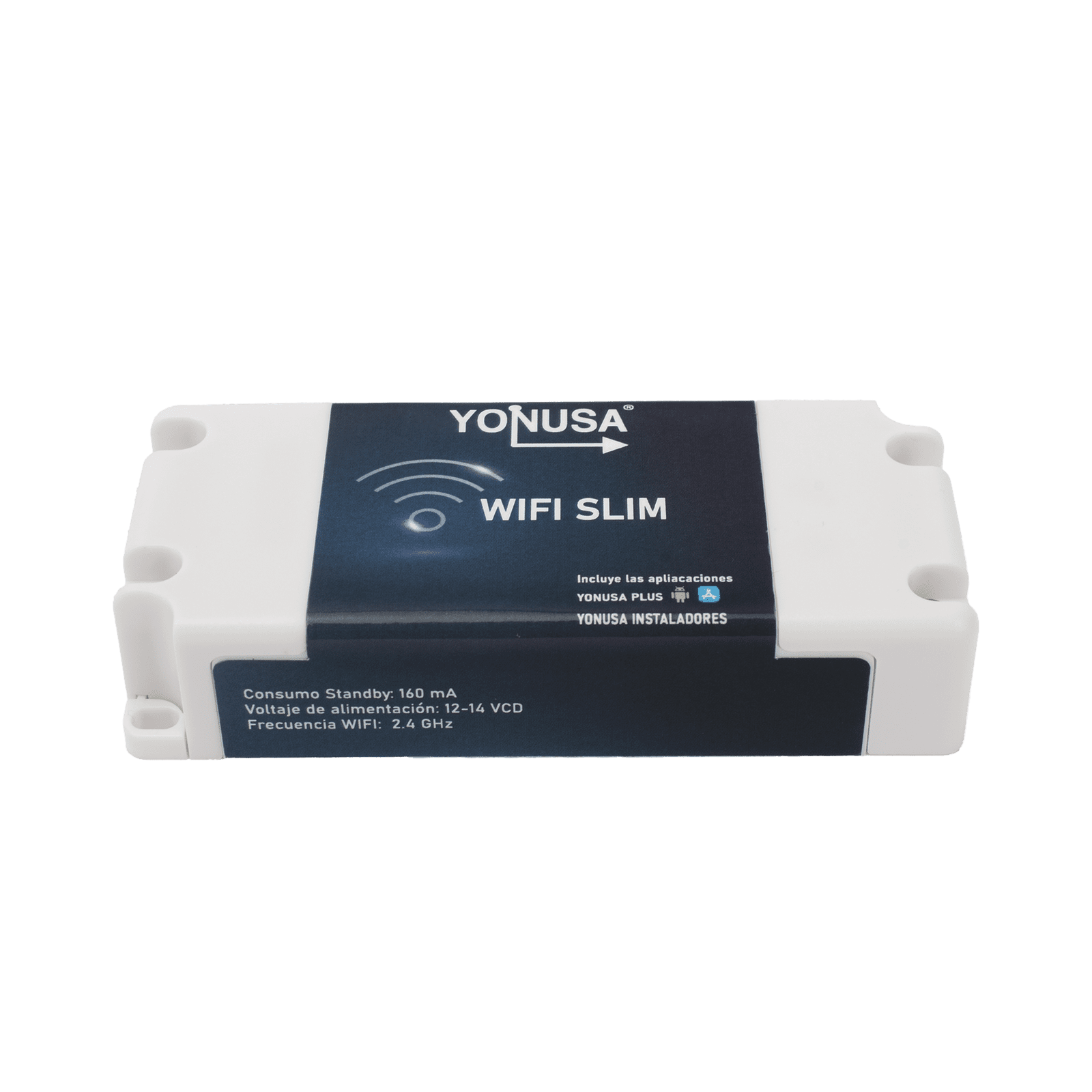 Modulo WIFI SLIM para uso en Energizadores YONUSA / Aplicación sin costo / Botón de Pánico TARJET-WIFI-SLIM - YONUSA