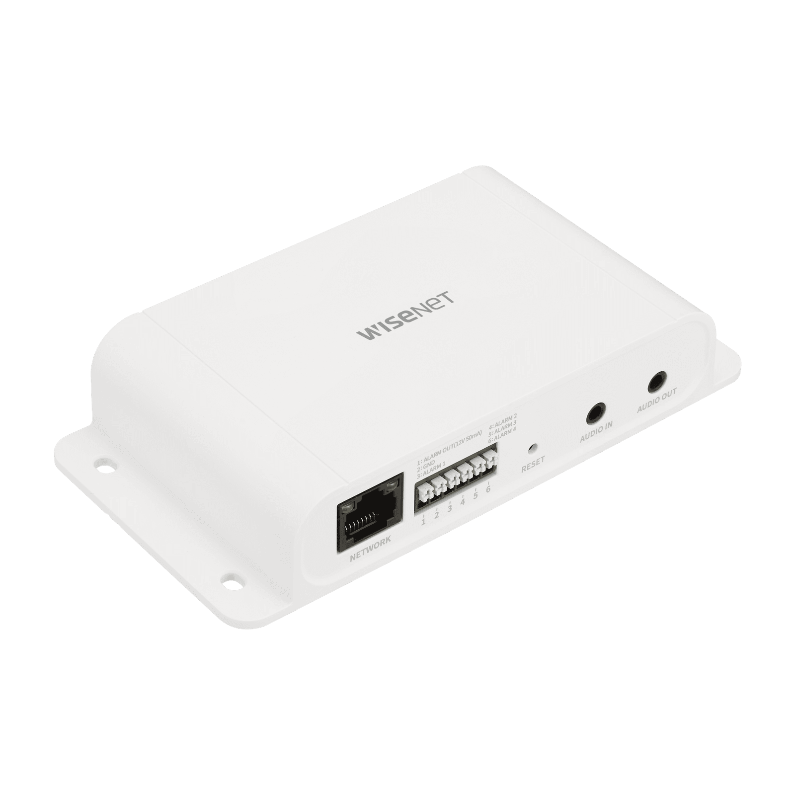 Modulo de E/S de Alarma y Audio por red para camaras PTZ Plus Wisenet SPM-4210W - Hanwha Techwin Wisenet