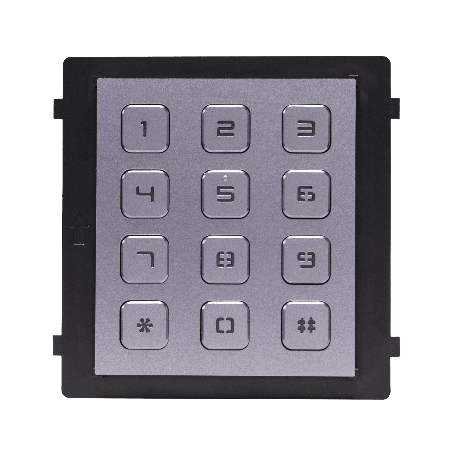 Módulo de Teclado para Frente de Calle  Modular / Desbloqueo de Puerta Mediante Código / Llamada a monitor. DS-KD-KP - HIKVISION