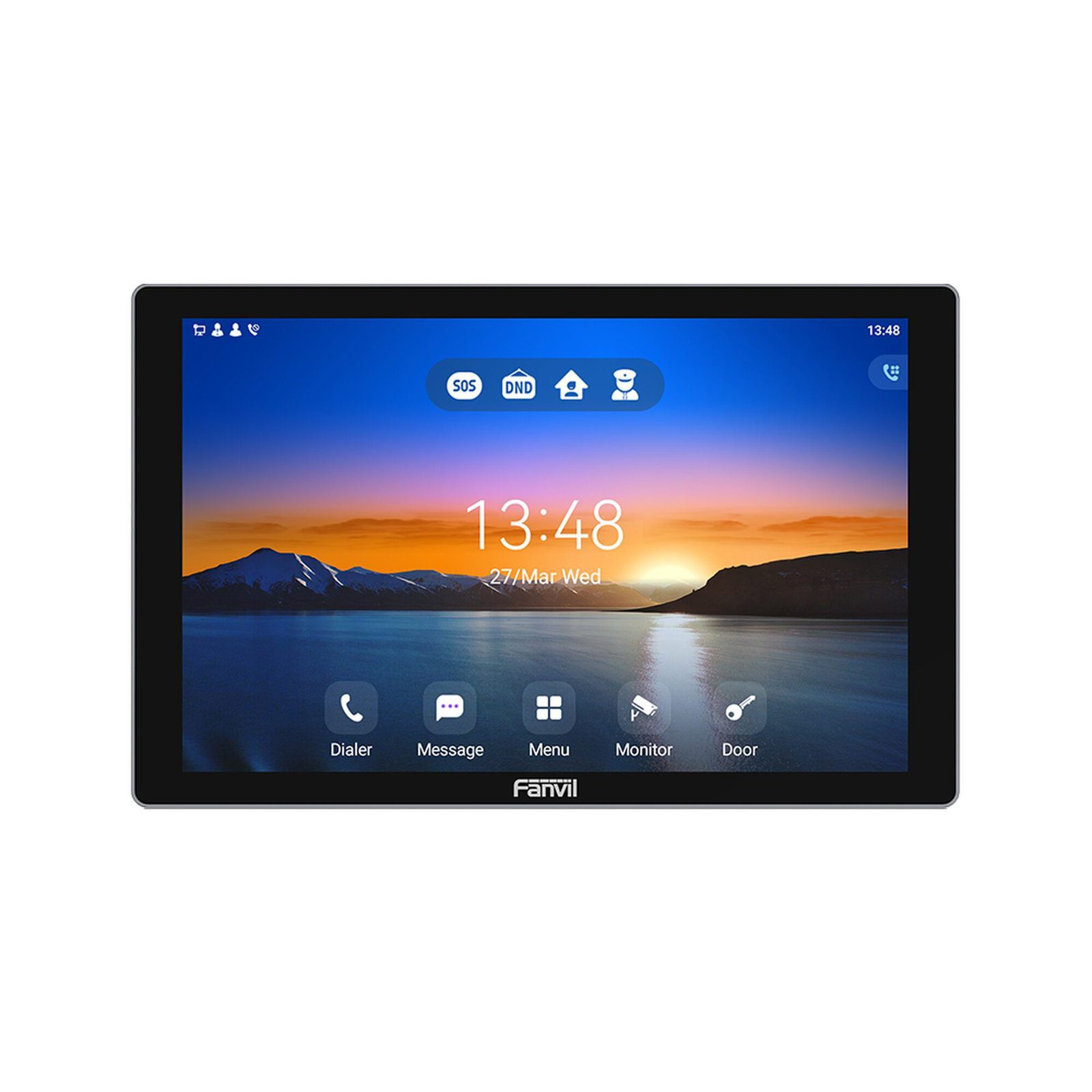 Monitor Audio/Video  IP/SIP para interior, Wi-Fi, pantalla táctil de 10.1″, Apertura remota I507W - FANVIL