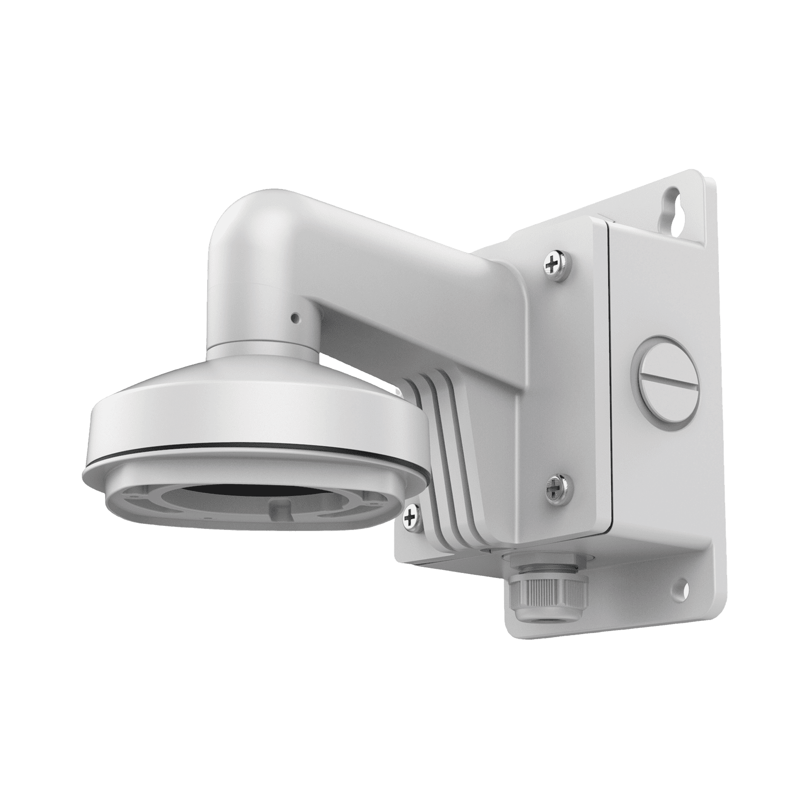 Montaje de Pared con Caja de Conexión para Cámaras Domo IP DS-1272ZJ-120B - HIKVISION