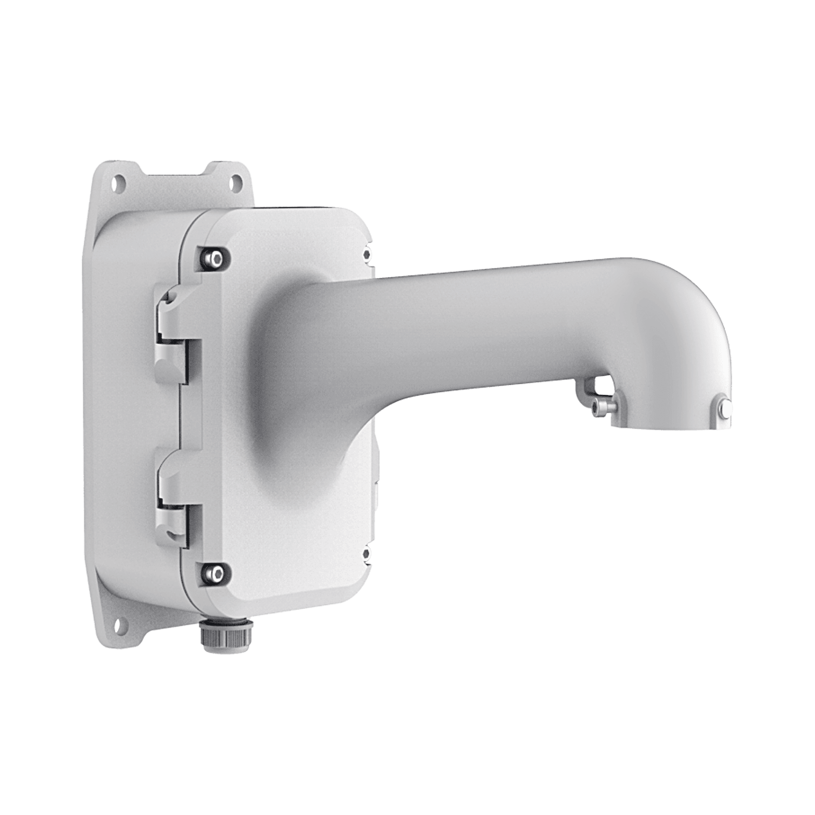 Montaje de Pared para Exterior con Caja de Conexión / Compatible con Domos PTZ HIKVISION y epcom DS-1604ZJ-BOX - HIKVISION