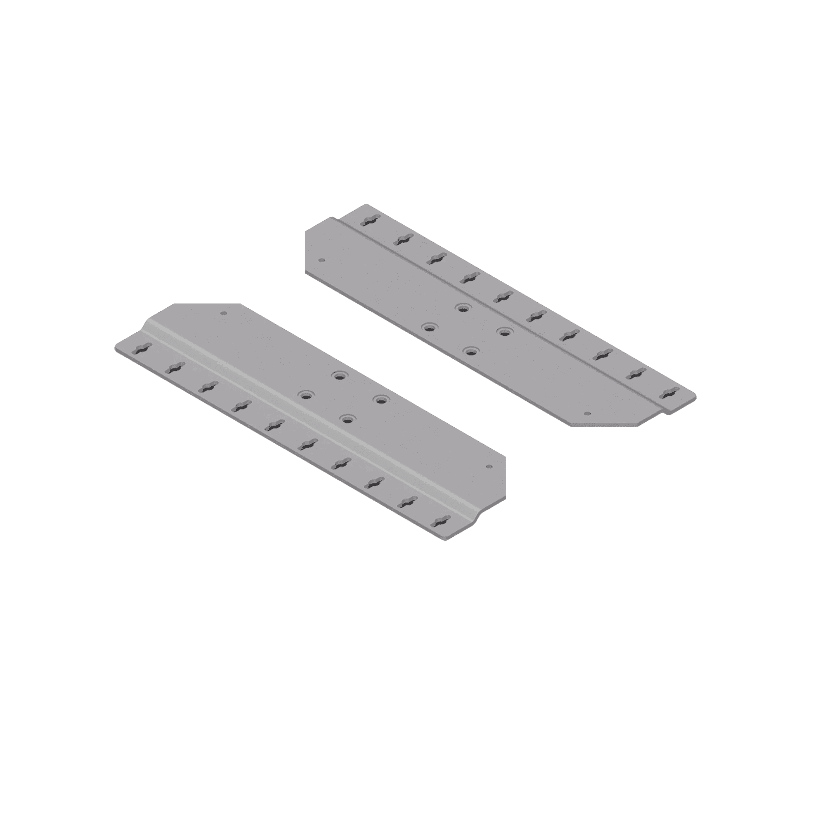 Montaje de Pared para Gabinetes ComLine, De Aluminio, Color Gris EMB1 - HOFFMAN