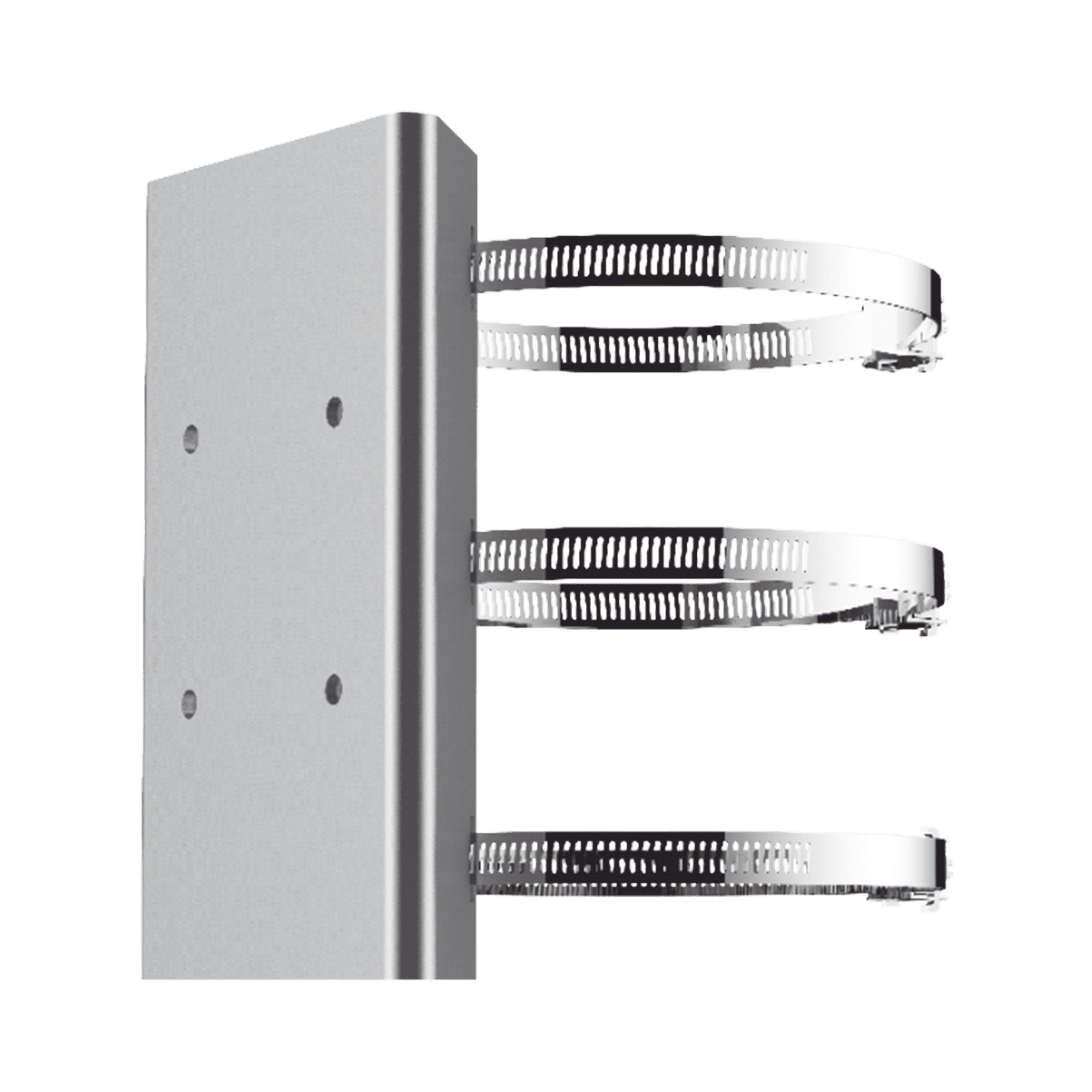 Montaje de Poste para PTZ / Acero Inoxidable / Compatible con PTZ HIKVISION DS-1673ZJ-P - HIKVISION