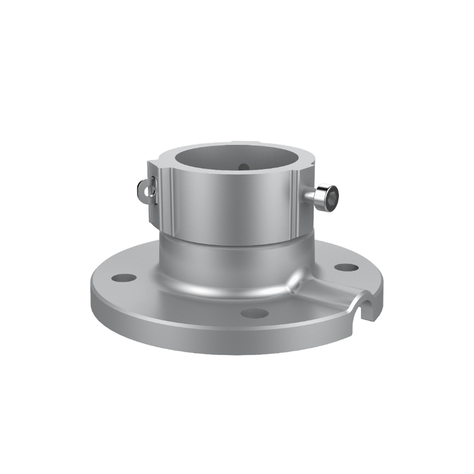 Montaje de Techo sin Tubo de Extensión para Domos PTZ TURBOHD y PTZ IP / Acero Inoxidable DS-1663ZJ-P - HIKVISION