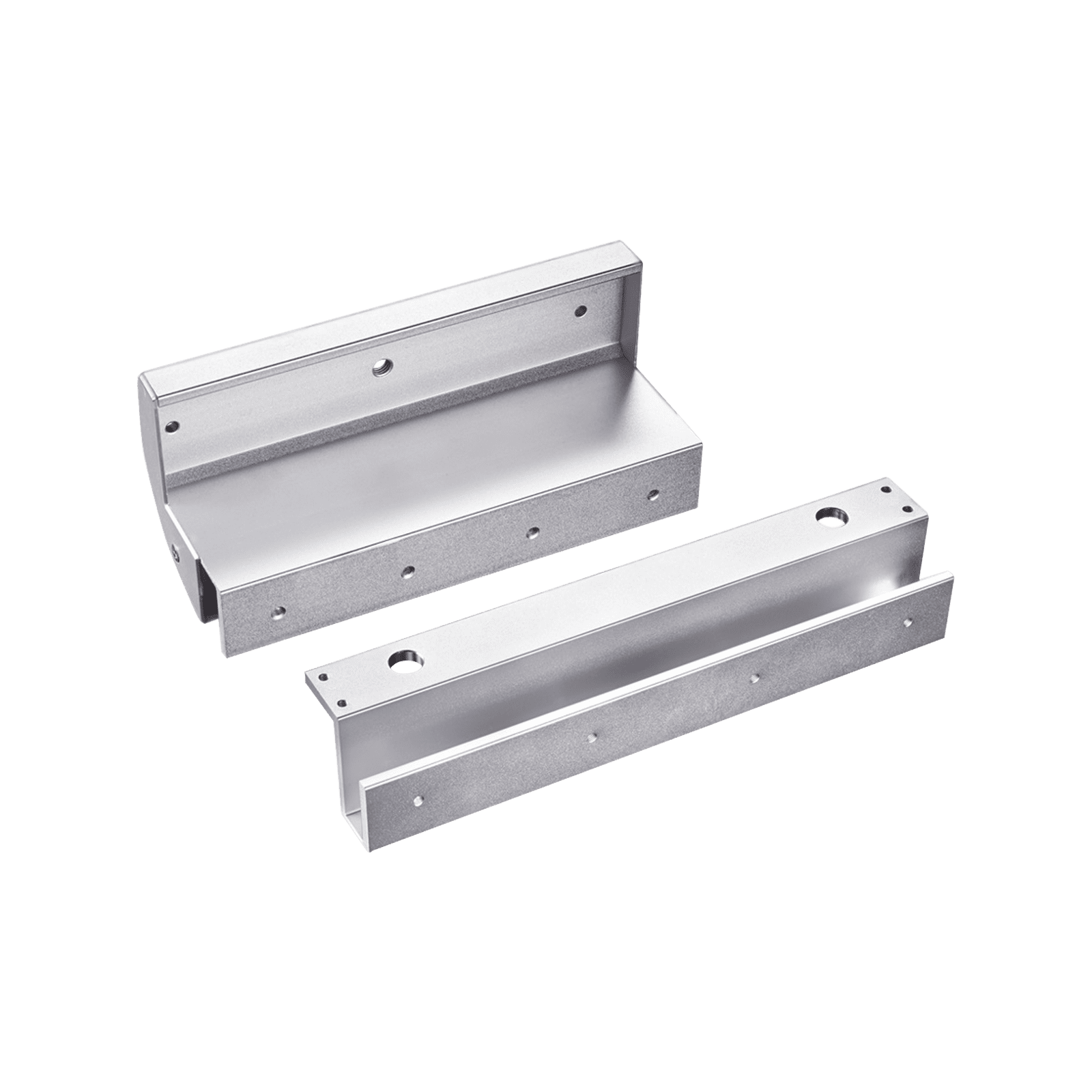 Montajes en U para puertas de Solo Cristal ( puerta y marco) para uso con Chapa Magnética MAG600NLED y MAG600NTLED BU600NDLED - AccessPRO