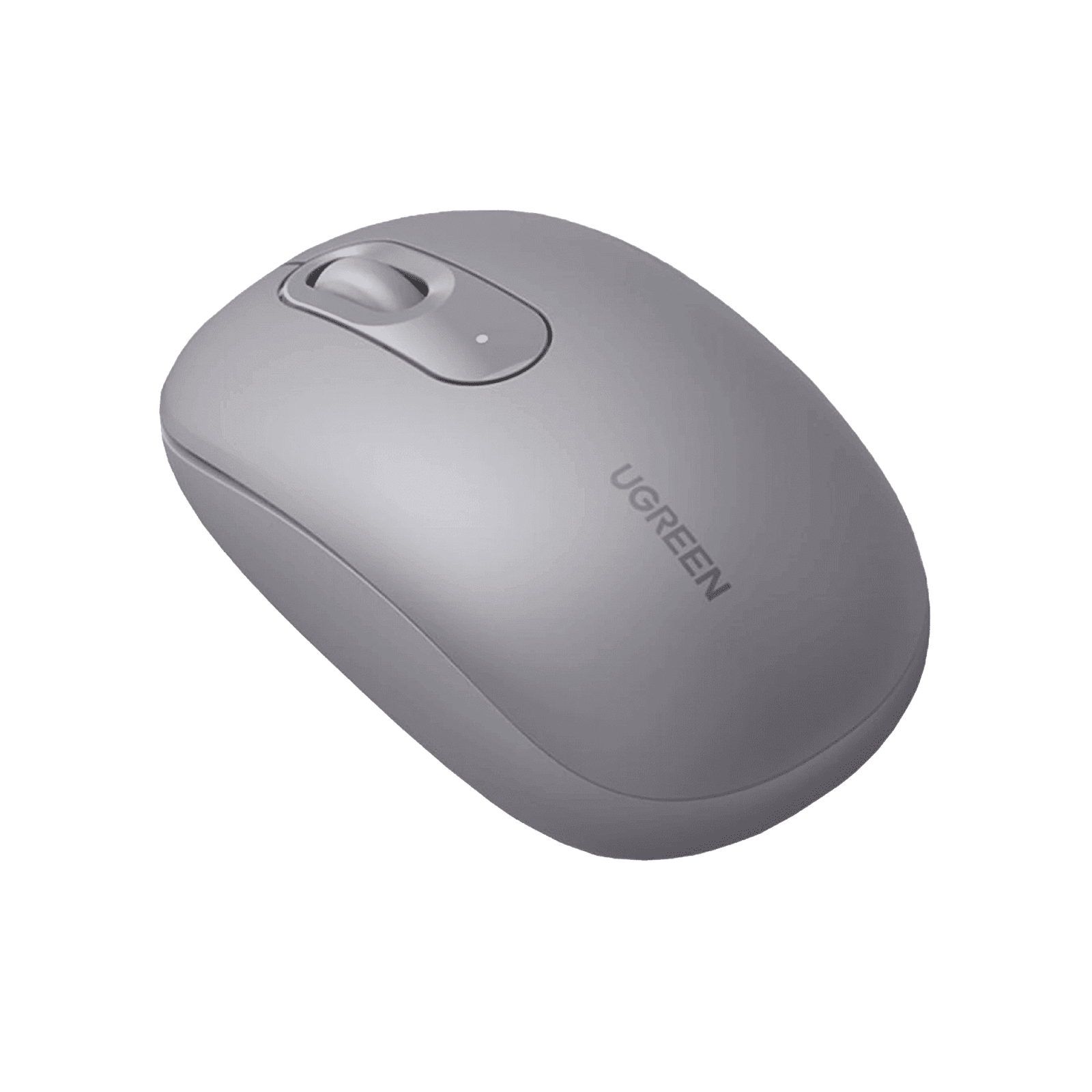 Mouse Inalámbrico 2.4G 800/1200/1600/2400 DPI | Función de 3 botones | Alcance 10m | Silencioso |  Ergonómico | Anti-caída y Anti-interferencias | Batería Alcalina AA incluida  | Color Grey. 90669 - UGREEN