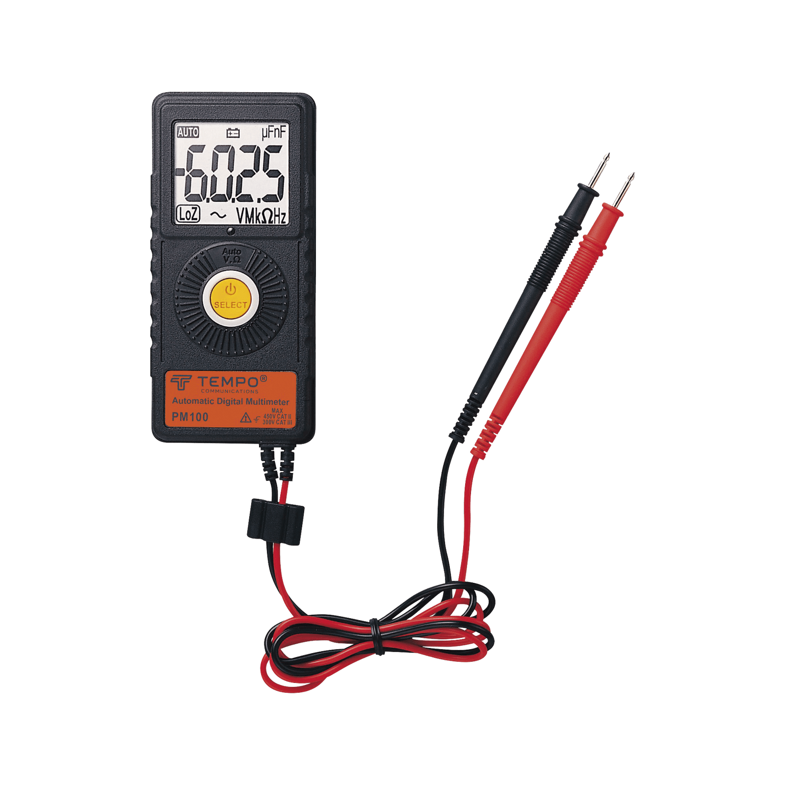 Multímetro de Bolsillo Automático PM-100 - TEMPO
