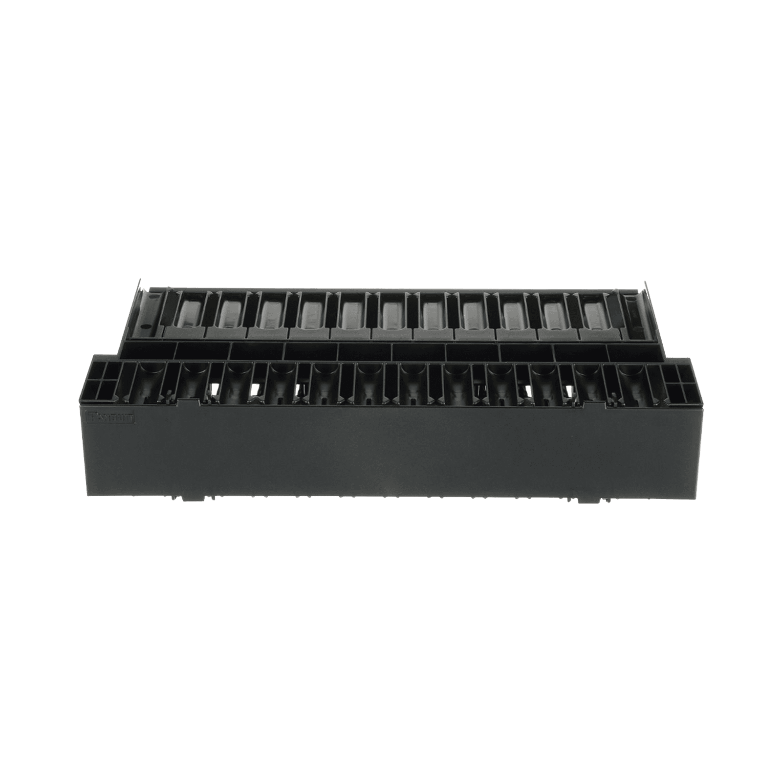 Organizador de Cables Horizontal NetManager, Doble (Frontal y Posterior), Para Rack de 19in, 2UR NCMH2 - PANDUIT