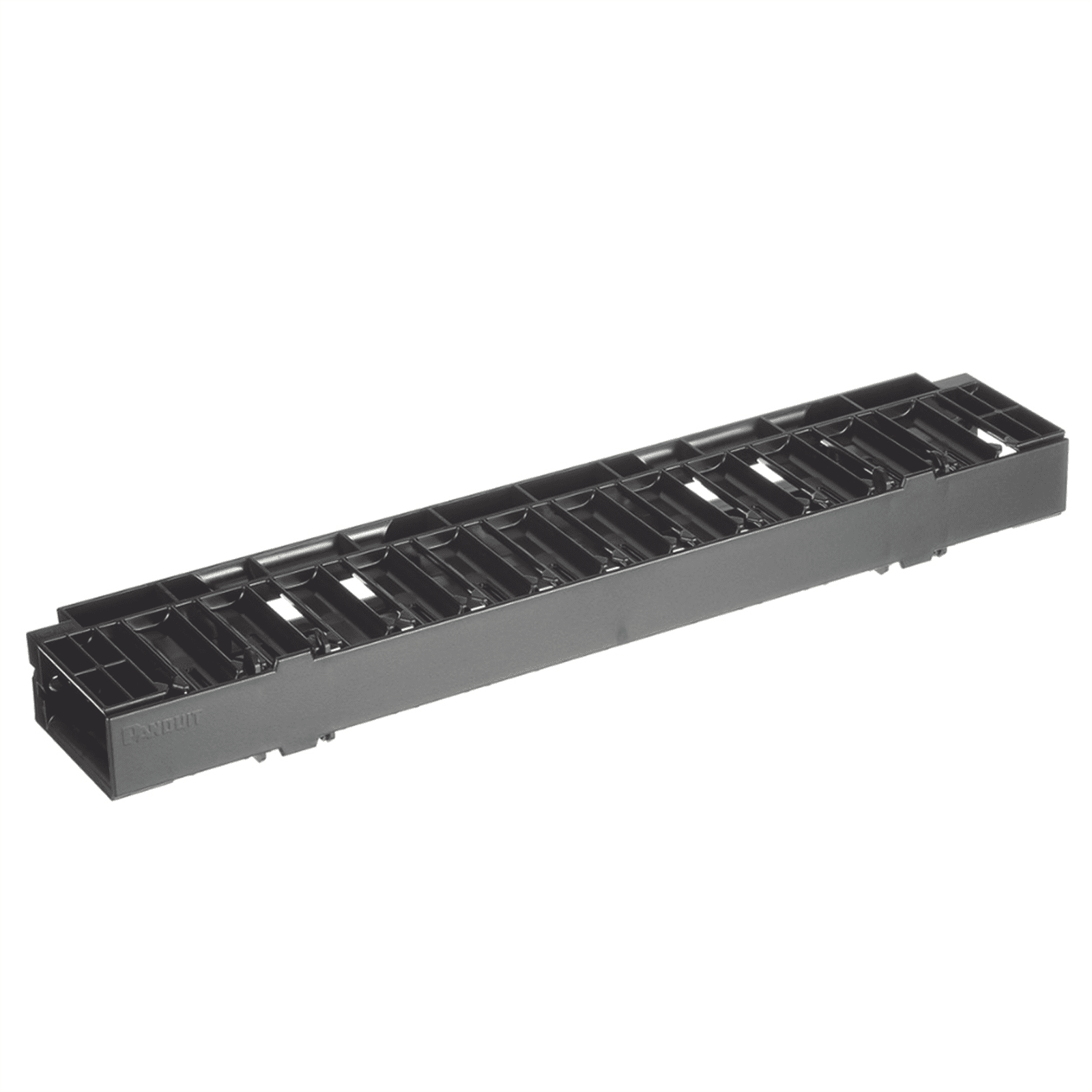 Organizador de Cables Horizontal NetManager, Sencillo (Solo Frontal), Para Rack de 19in, 1UR NCMHF1 - PANDUIT