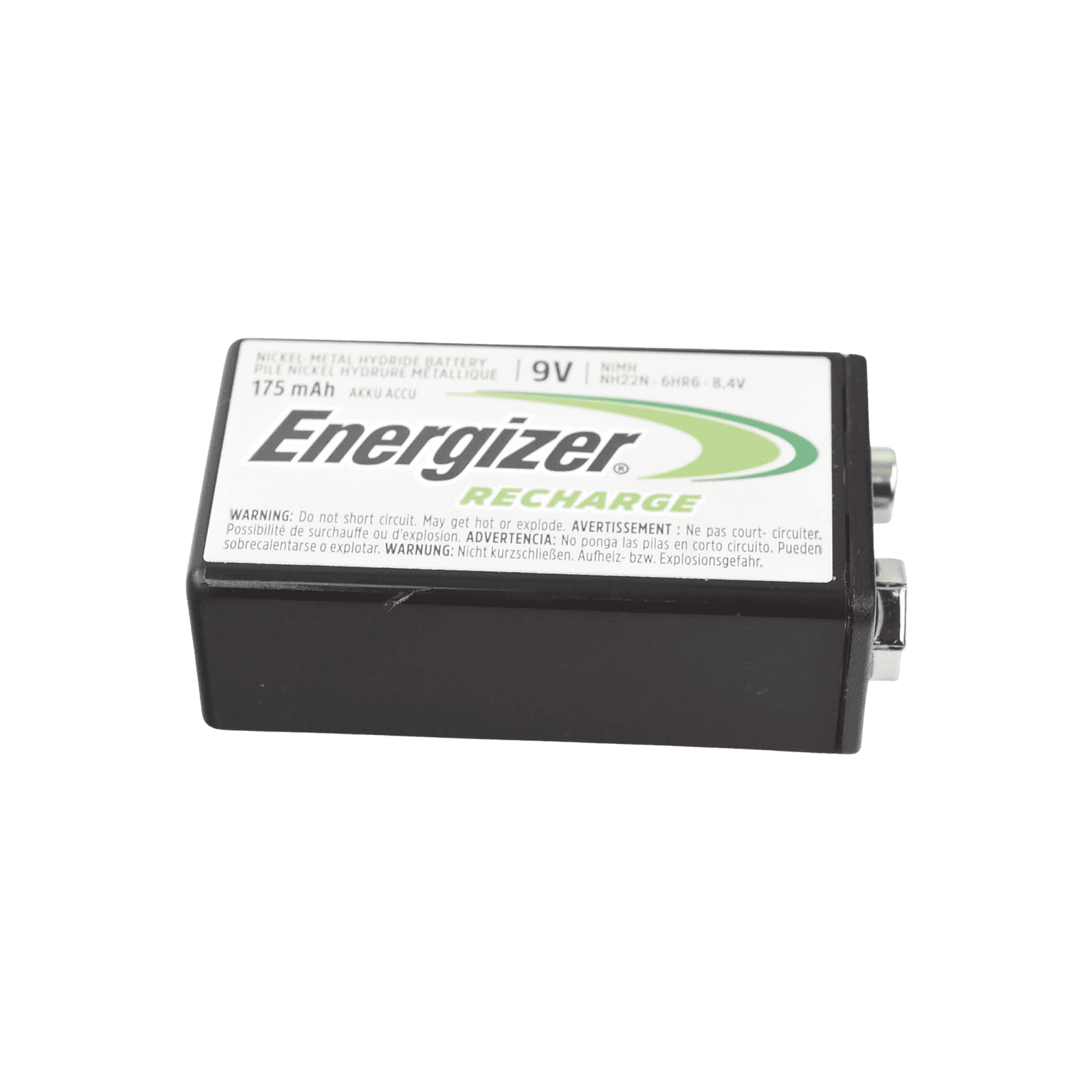 Ni- MH Batería recargable 9V / 175 mAh NH-22NBP - SYSCOM PARTS