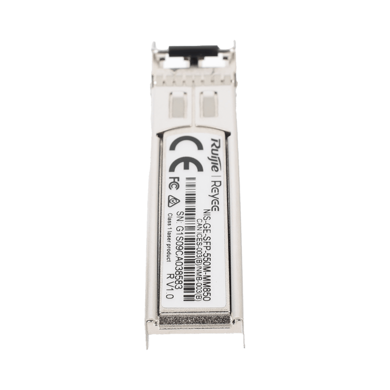Transceptor Industrial LC Multimodo SFP 1G, hasta 550 Metros, Longitud de Onda 850 nm, soporta Temperaturas de -40° a 85° C NIS-GE-SFP-550M-MM850 - RUIJIE