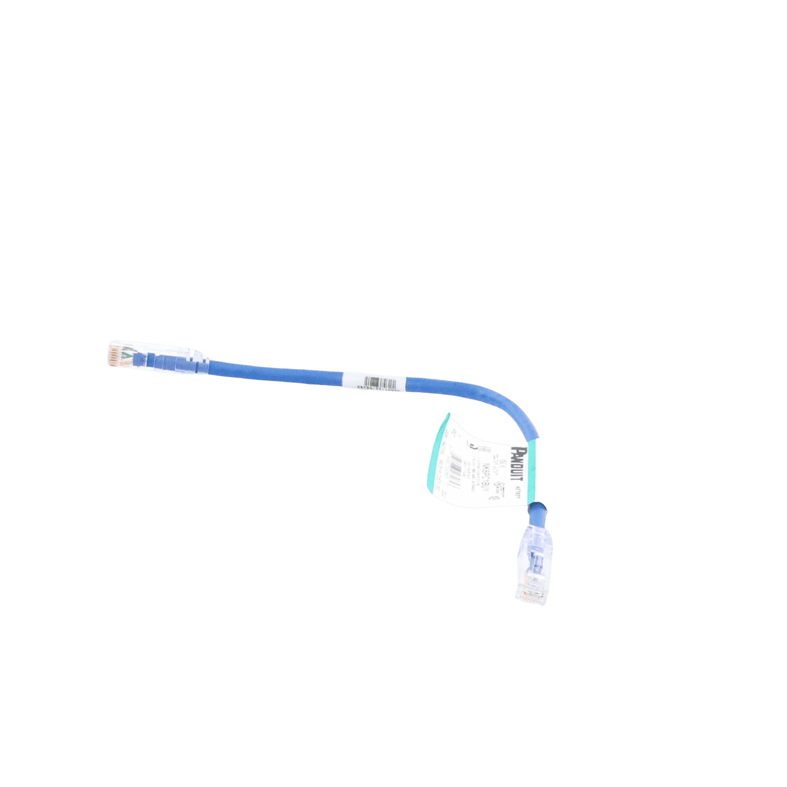 Cable de parcheo UTP Categoría 6, con plug modular en cada extremo – 1 ft (30.48 cm) – Azul NK6PC1BUY - PANDUIT