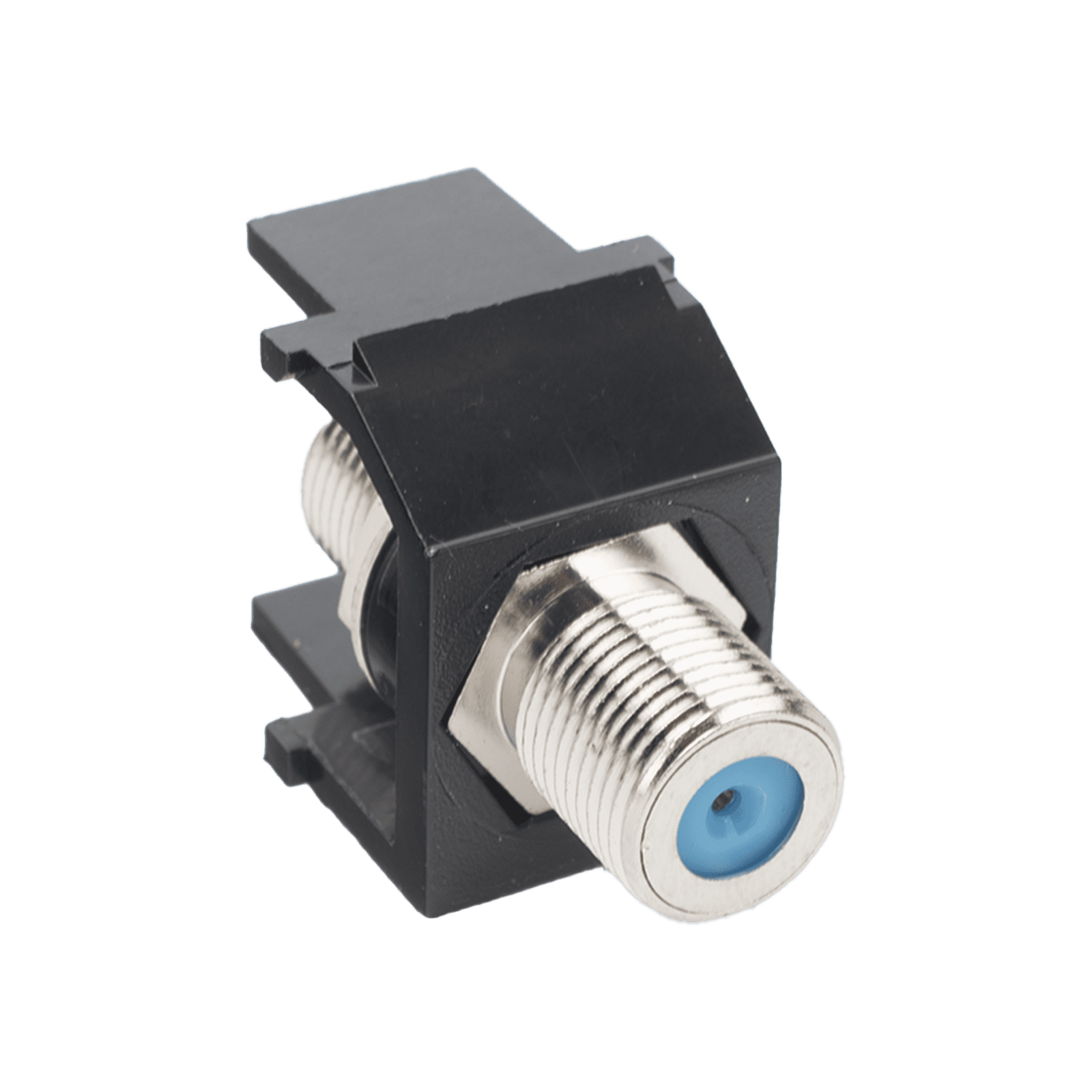 Módulo Acoplador Coaxial Tipo F, Keystone, de 75 Ohms, 3.0 GHz, Color Negro NKFBL - PANDUIT