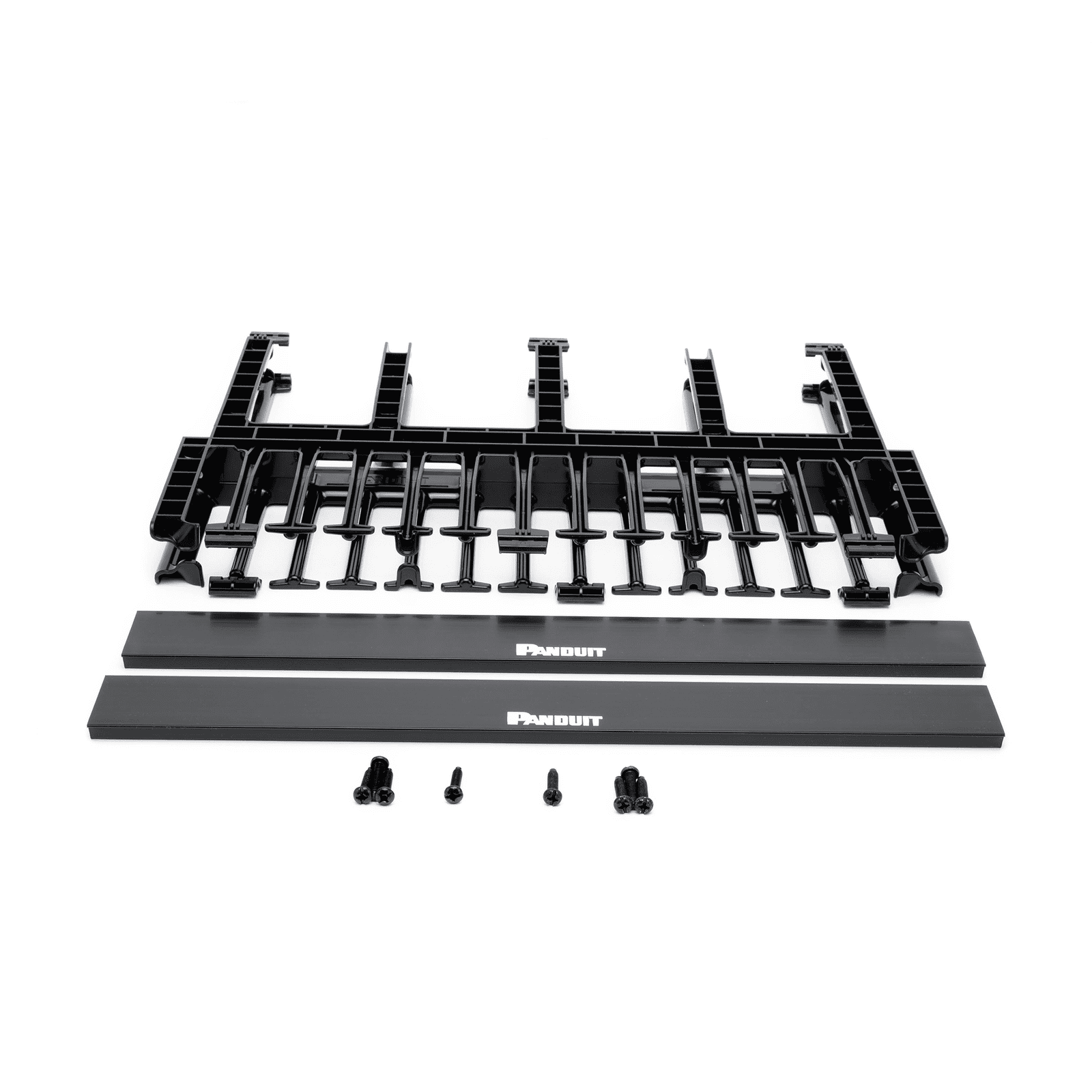 Organizador de Cables Horizontal NetManager de Alta Densidad, Doble (Frontal y Posterior), Para Rack de 19in, 1UR NM1 - PANDUIT