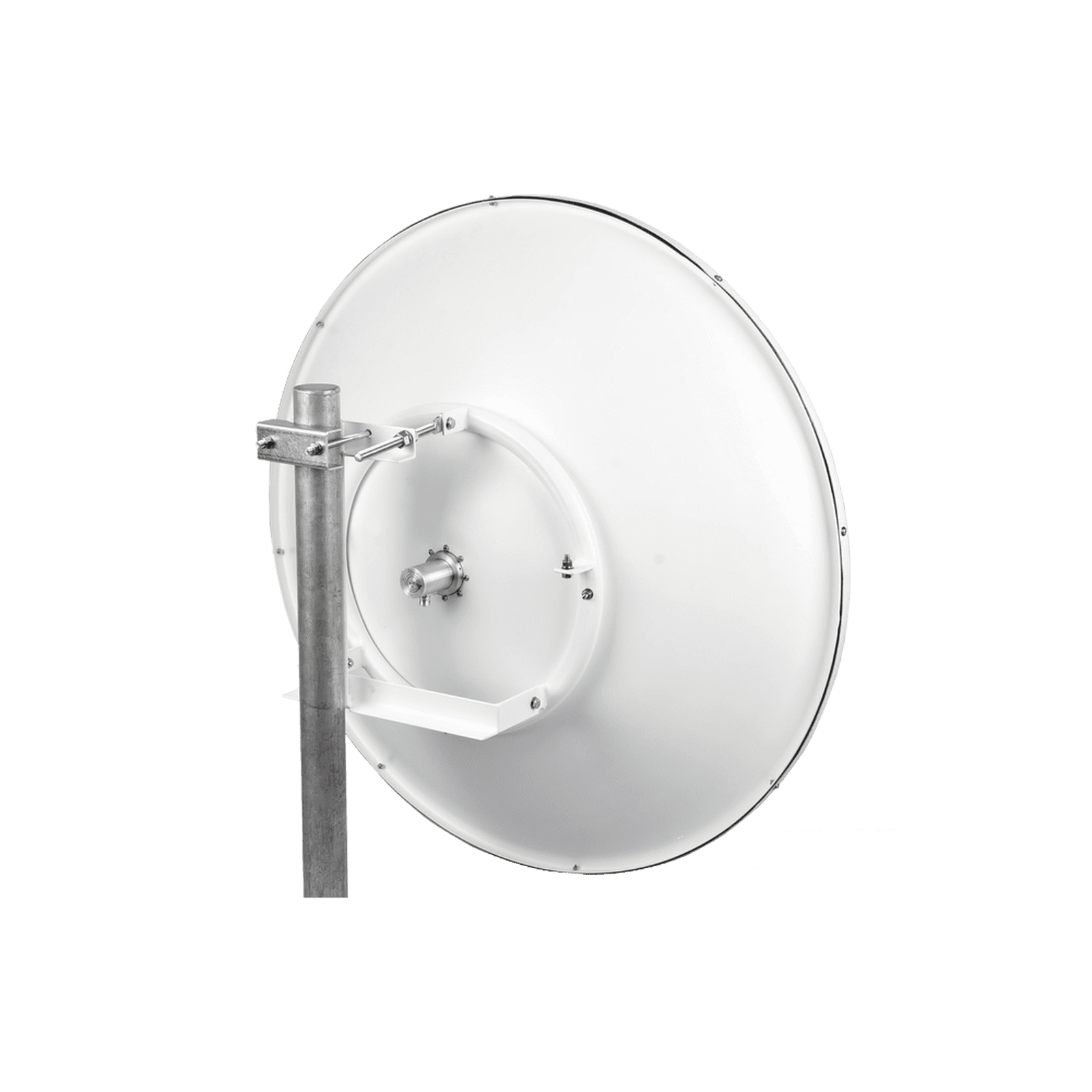 Antena Direccional de alto rendimiento / diámetro  de 60 cm / 5.9-7.2 GHz / Ganancia 30 dBi / SLANT de 45 ° y 90 ° / Ideal para 30 km / Conector N-Hembra / Montaje  y jumpers incluidos. NP62 - NetPoint