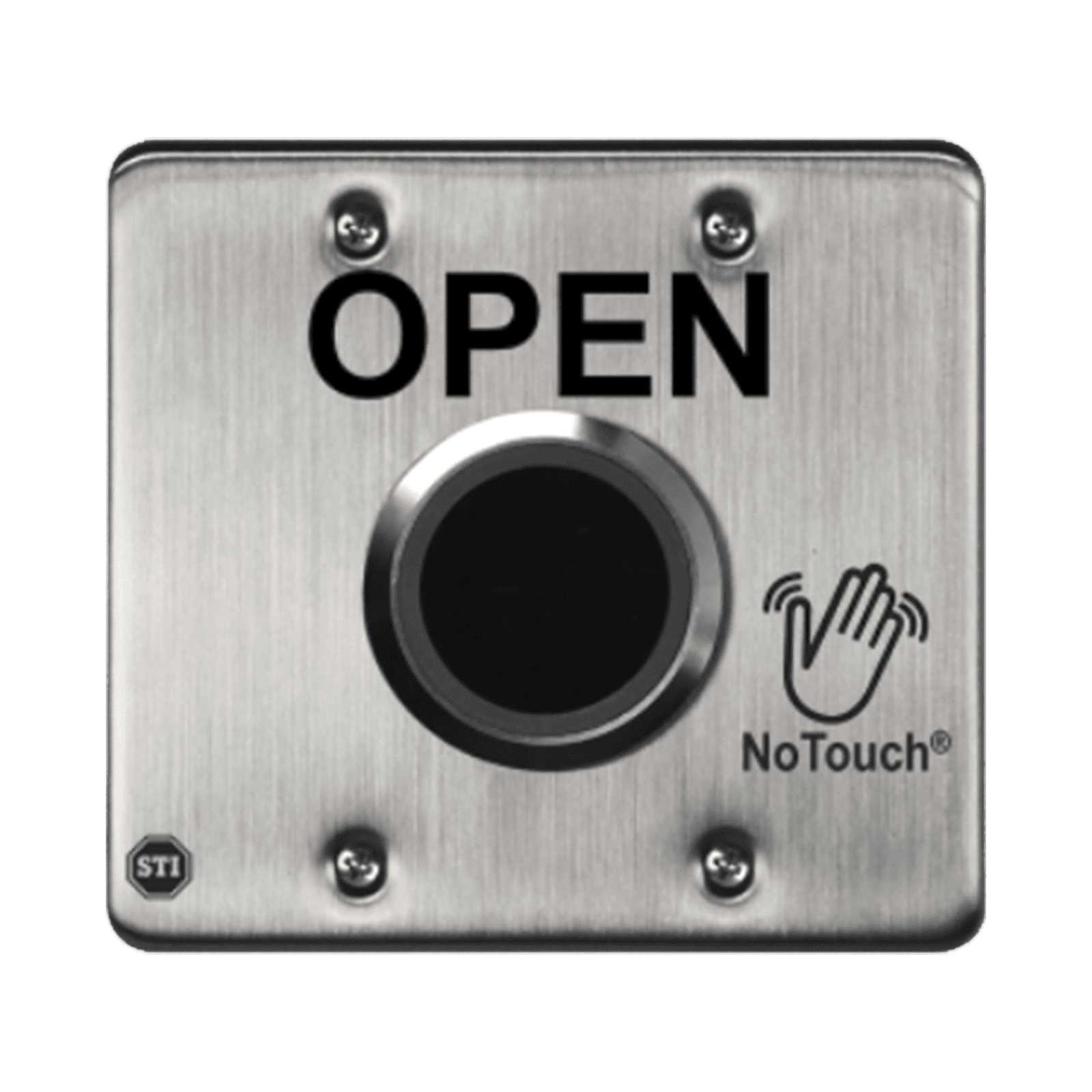 Interruptor IR NoTouch® de Acero Inoxidable, Salida Doble, ABIERTO NT-SS202-ES - STI