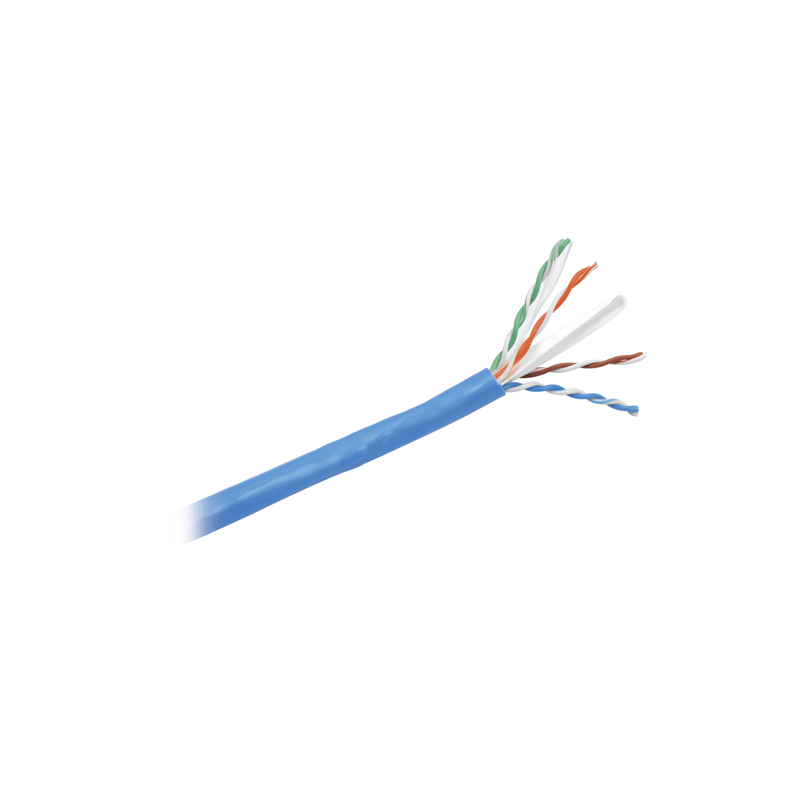 Bobina de Cable UTP 305 m. de Cobre, NetKey, Reelex, Azul, Categoría 6 (24 AWG), 1000Mbps, PVC (CM), de 4 pares NUC6C04BU-FE - PANDUIT