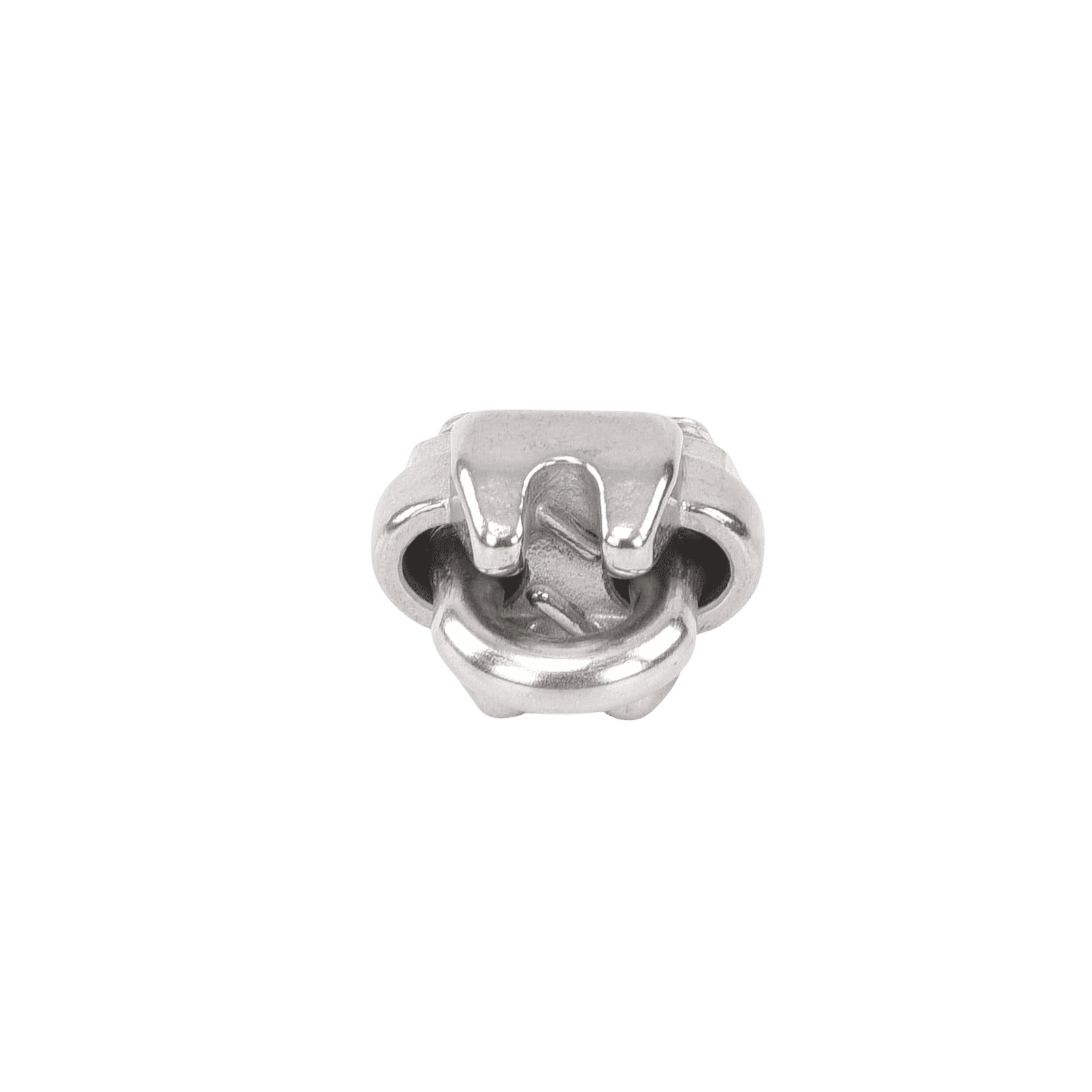 Nudo/ Perro/ Abrazadera Acero Forjado para Cable de 1/4″, Acero Inoxidable. NUDO-14-FJSS - SYSCOM TOWERS