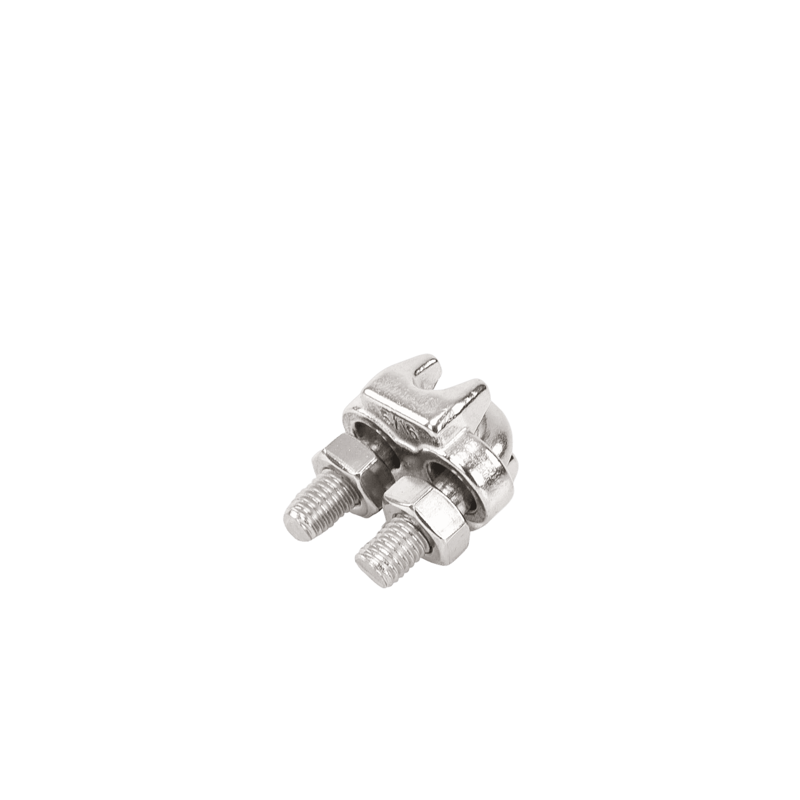 Nudo/ Perro/ Abrazadera Acero Forjado para Cable de 5/16″, Acero Inoxidable. NUDO-516-FJSS - SYSCOM TOWERS