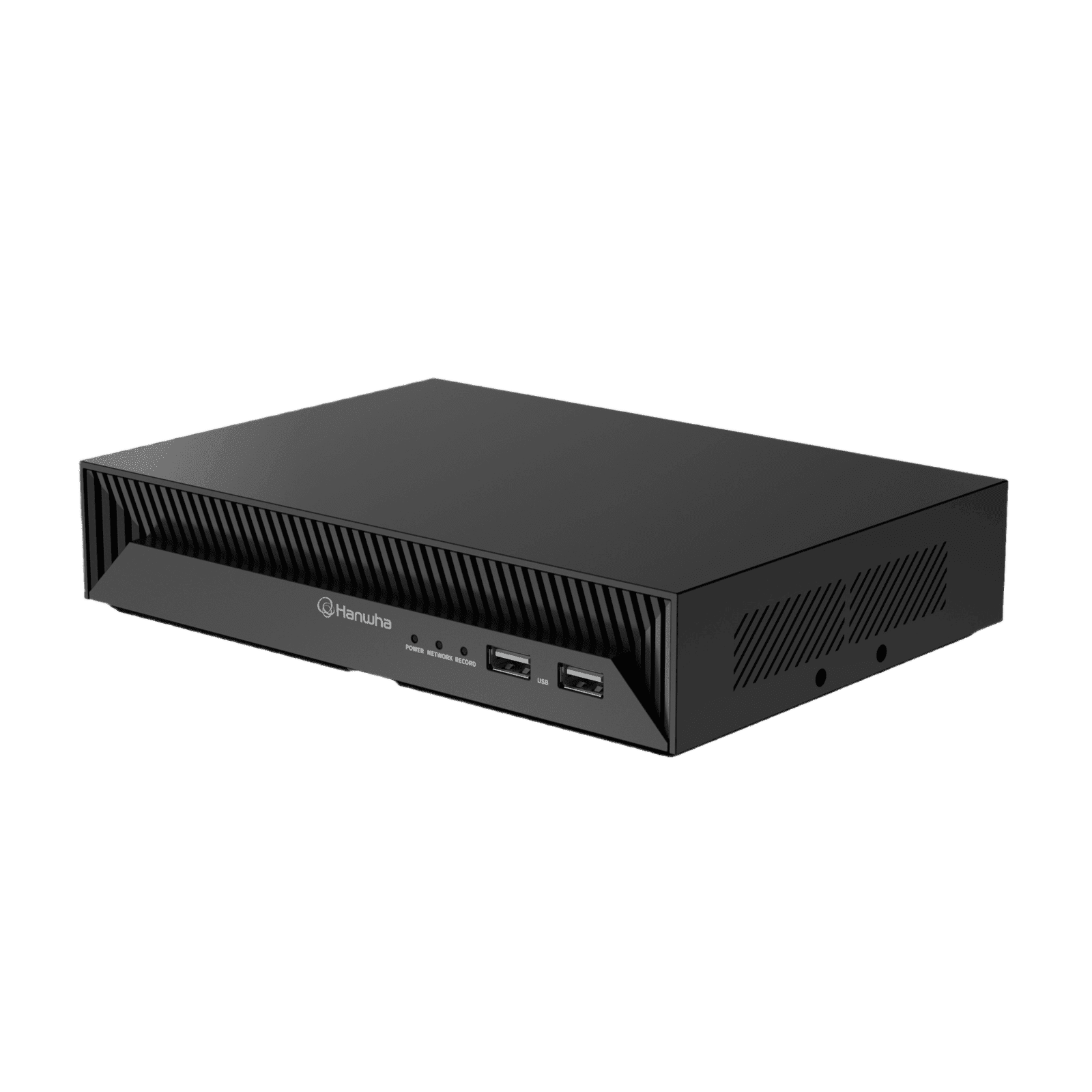 NVR Inteligente 4CH AI / Soporte Cámaras 8MP / Códecs H.265-H.264-MJPEG / Grabación 40Mbps / 4 Puertos PoE / SSD 1TB / Salida HDMI / Soporte ARB / Conectividad P2P / Firma Hanwha Vision XRN-426S-1T - Hanwha Techwin Wisenet