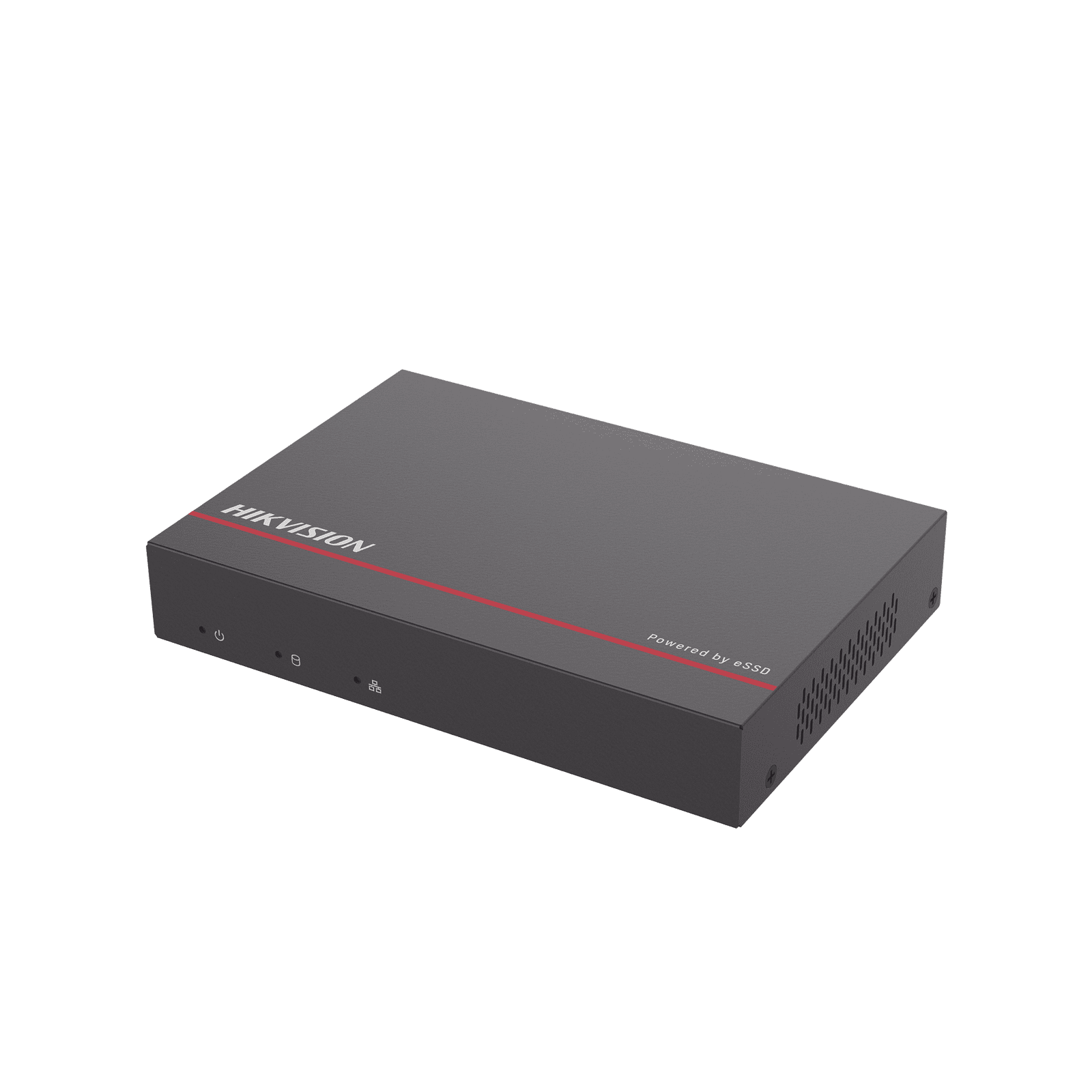 NVR + eSSD / 4 Megapixel / 4 Canales IP / 4 Puertos PoE+ / eSSD de 1 TB / ACUSENSE / Diseño Compacto y Cero Ruido DS-E04NI-Q1/4P/1T - HIKVISION