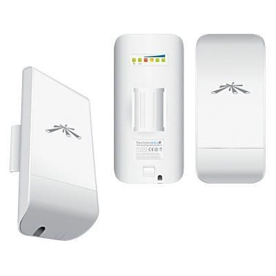 NanoStation airMAX locoM5 CPE,  hasta 150 Mbps, frecuencia 5 GHz (5170-5875 MHz) con antena integrada de 13 dBi LOCOM5 - UBIQUITI INC.