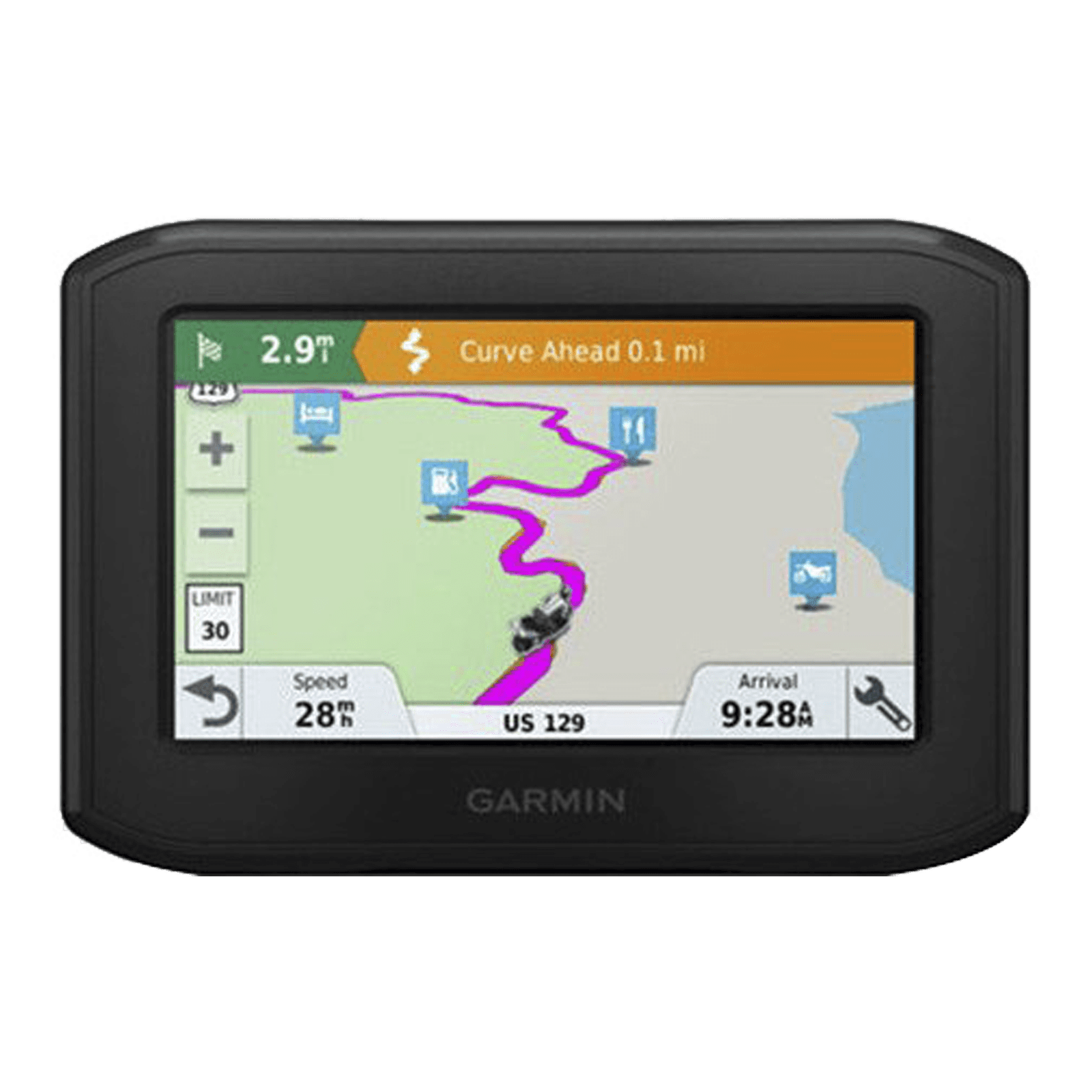 Navegador portátil para motocicleta zūmo 396 LMT-S, pantalla a color de 4,3″ 10-02019-00 - GARMIN