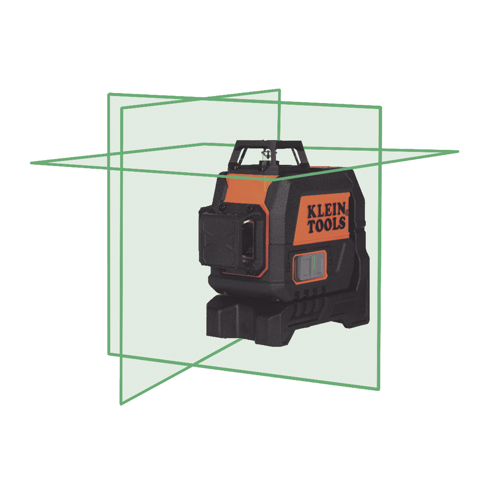 Nivel Láser de 3 Planos de Color Verde, de 360º y 30.5 m. de alcance, Compacto con Base Magnética y para Tripoide 93CPLG - KLEIN TOOLS