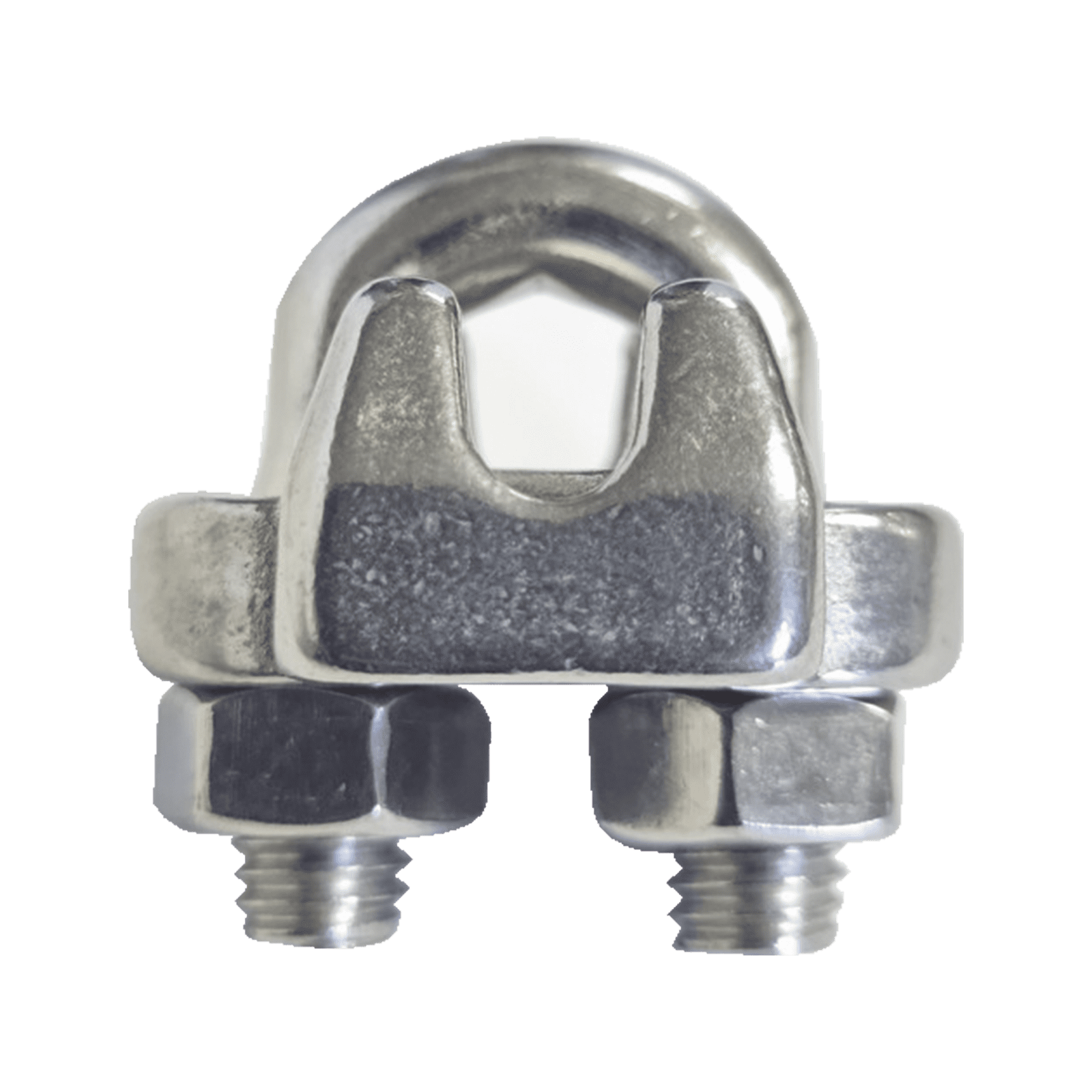 Nudo/ Perro/ Abrazadera Acero Forjado para Cable de 1/8″, Acero Inoxidable. NUDO-18-FJSS - SYSCOM TOWERS