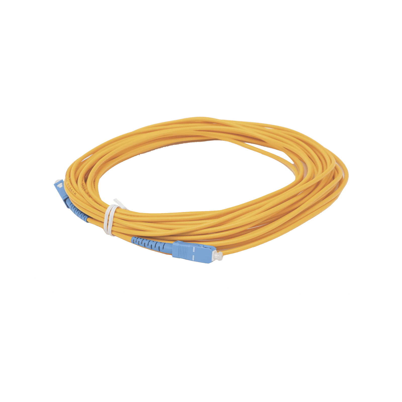 Jumper de Fibra Óptica Simplex, Monomodo, con Conectores SC/UPC-SC/UPC, de 10 Metros OFC-SC/PC-SC/PC-S-30-10 - FIBERHOME