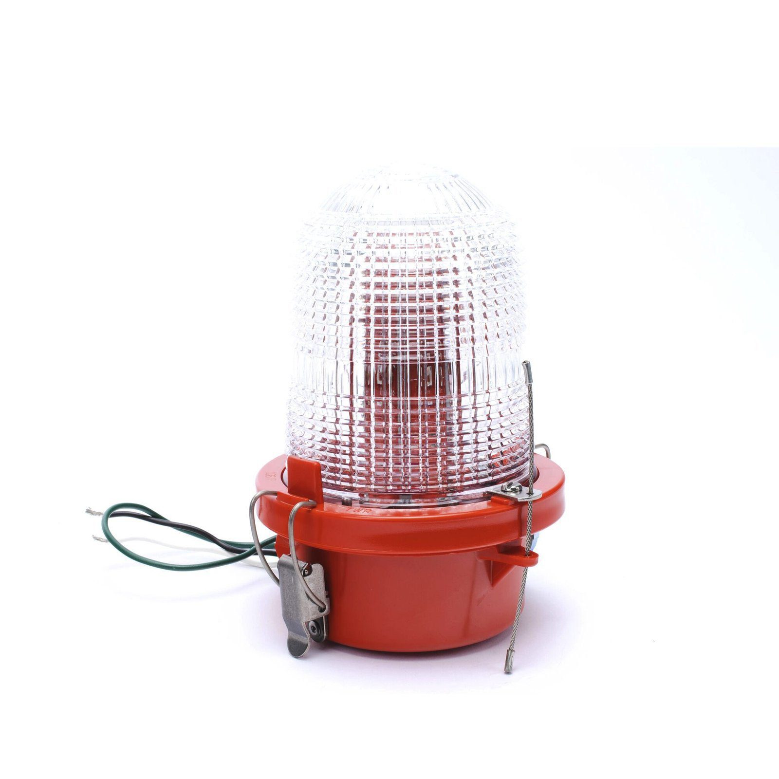 Lámpara de Obstrucción Roja/ Luz Fija Tipo L-810, LED de baja intensidad/ 120 – 240 Vca/ Luz Infraroja OL1-VLED2-IR - TWR