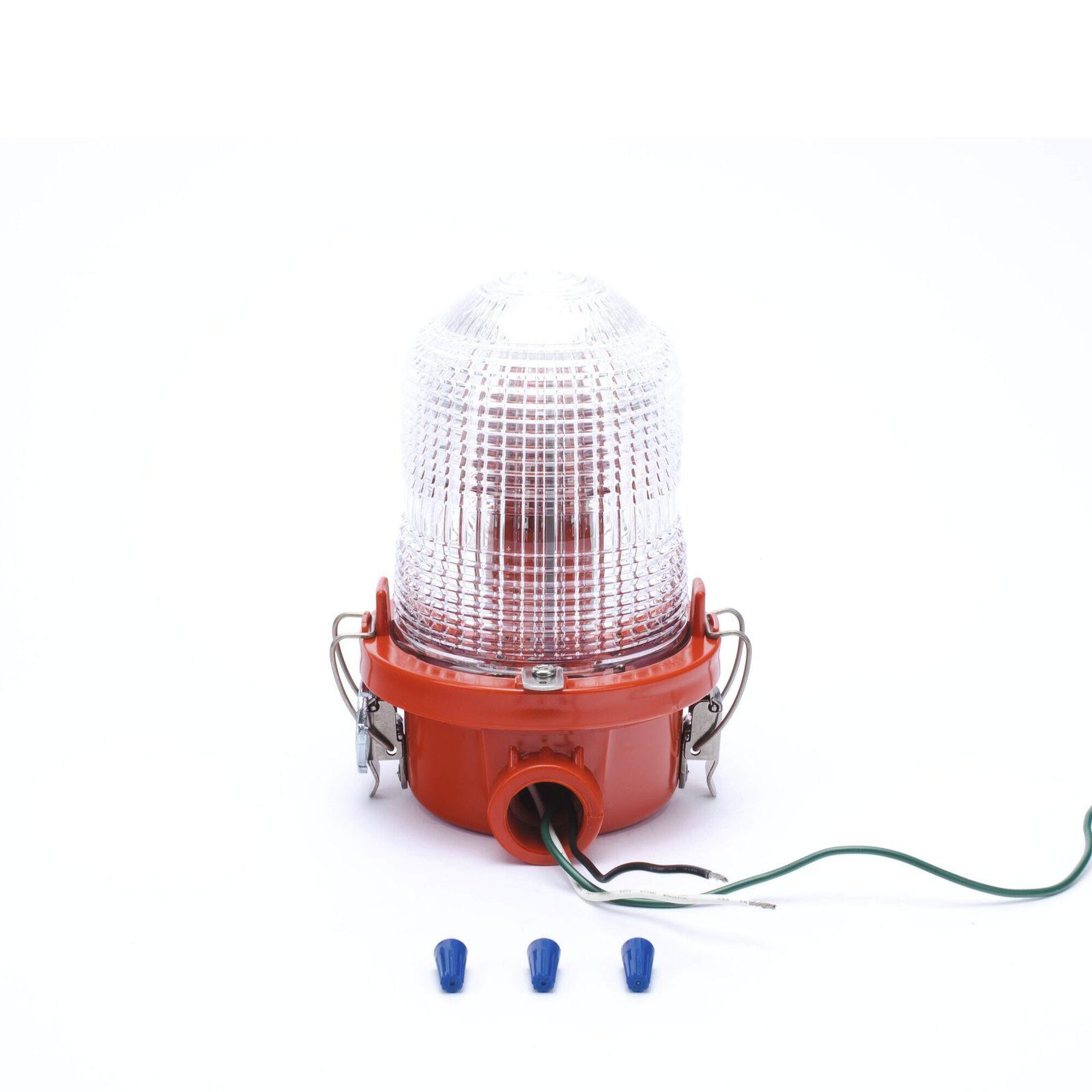 Lámpara de Obstrucción Roja/ Luz Fija Tipo L-810, LED de baja intensidad/ 120 – 240 Vca/ Luz Infraroja OL1-VLED2-IR - TWR
