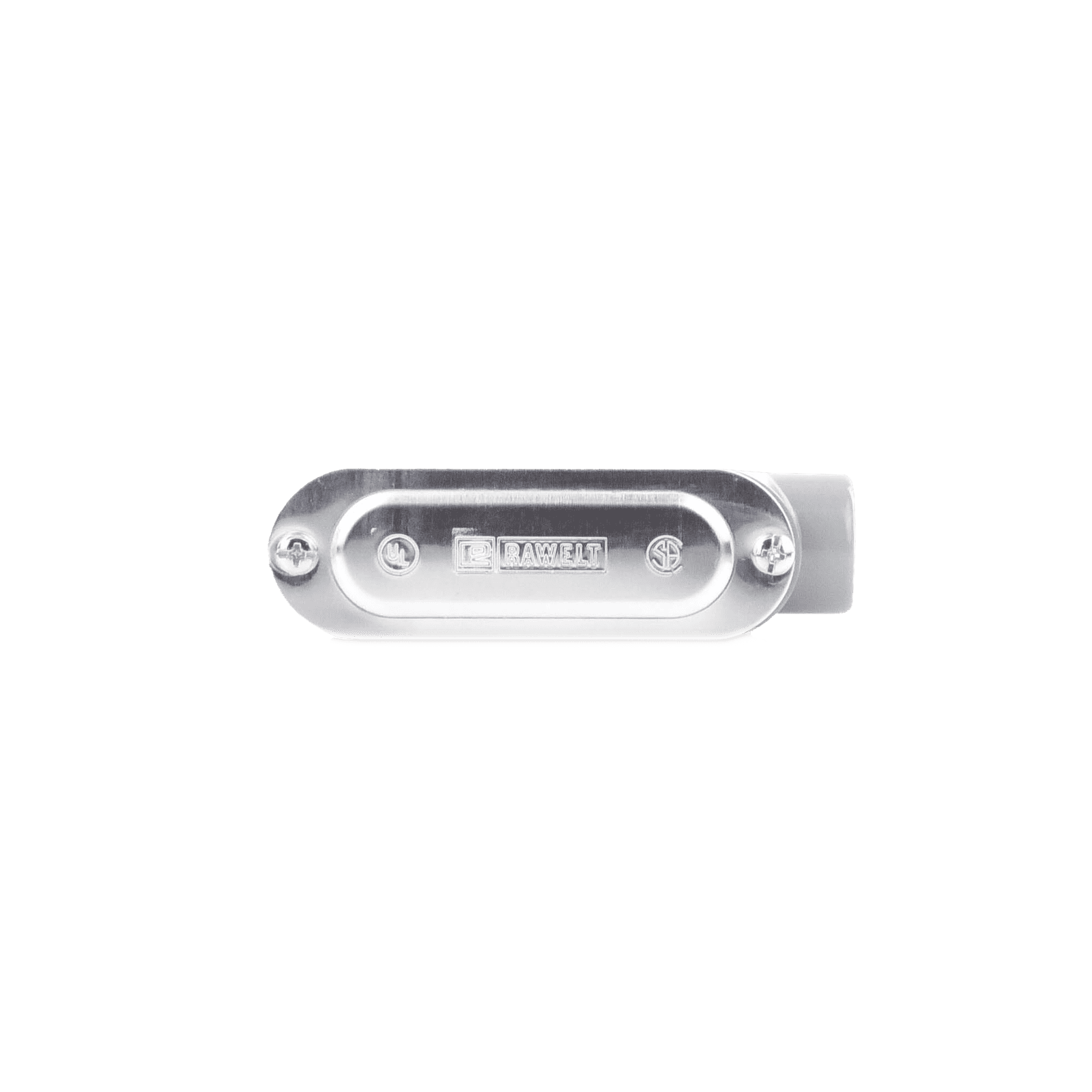 Caja Condulet tipo LB de 1/2″ (12.7 mm) Incluye tapa y tornillos. OLB-2986C - RAWELT