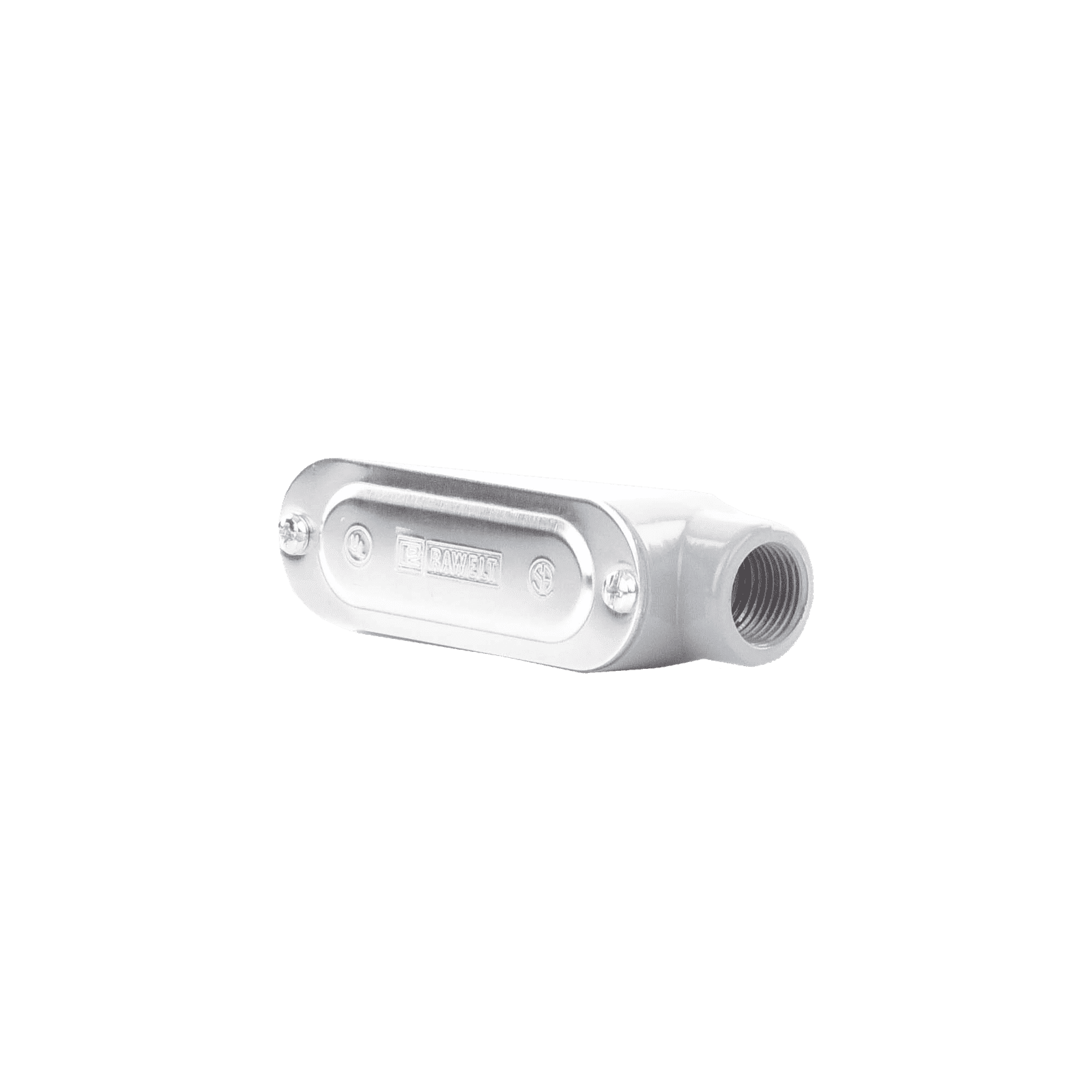 Caja Condulet tipo LB de 1/2″ (12.7 mm) Incluye tapa y tornillos. OLB-2986C - RAWELT