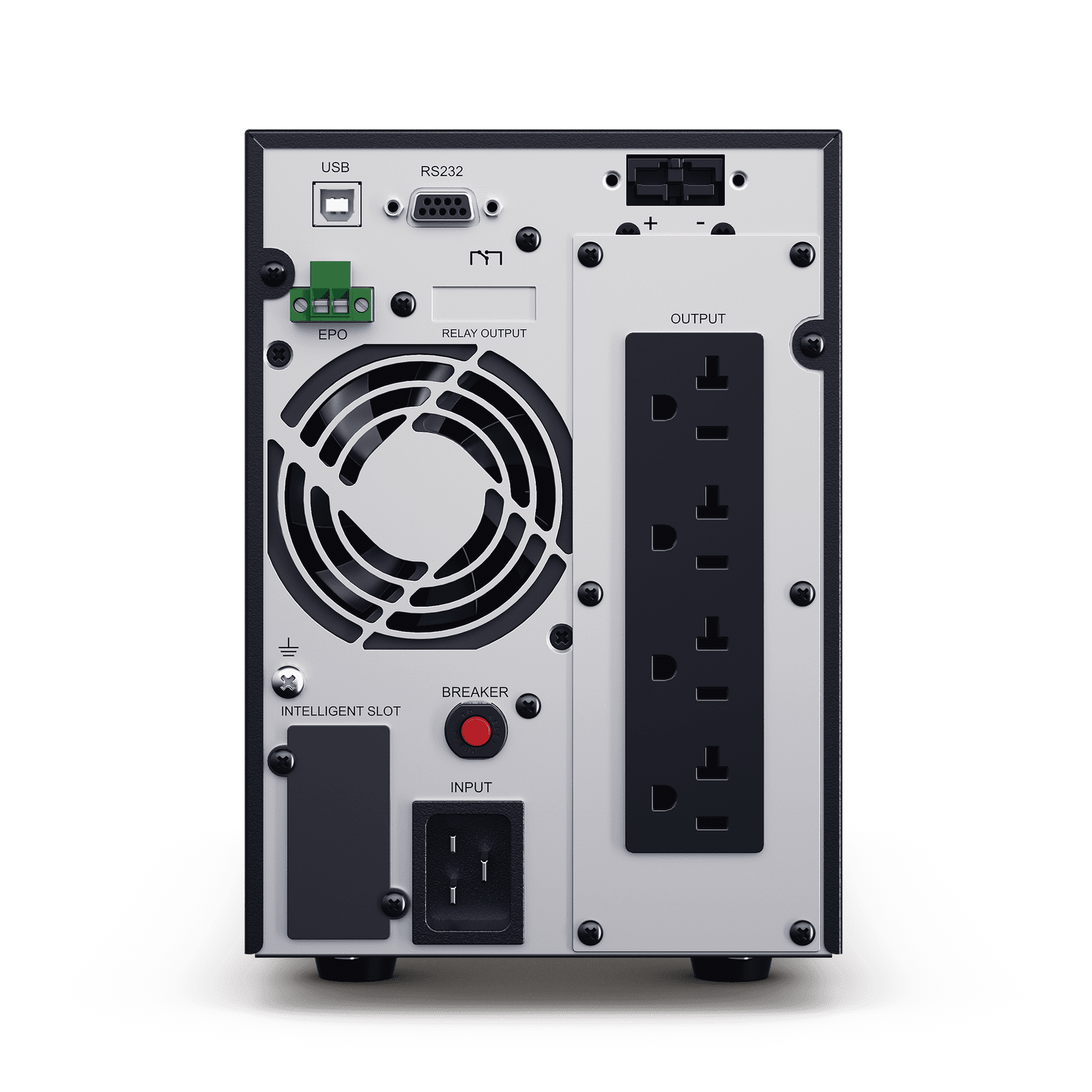UPS de 2000 VA/1800 W, Online Doble Conversión, Entrada 120 Vca NEMA 5-20P, Onda Senoidal Pura, Tipo Torre, Con 6 Tomas NEMA 5-20R OLS2000A - CyberPower