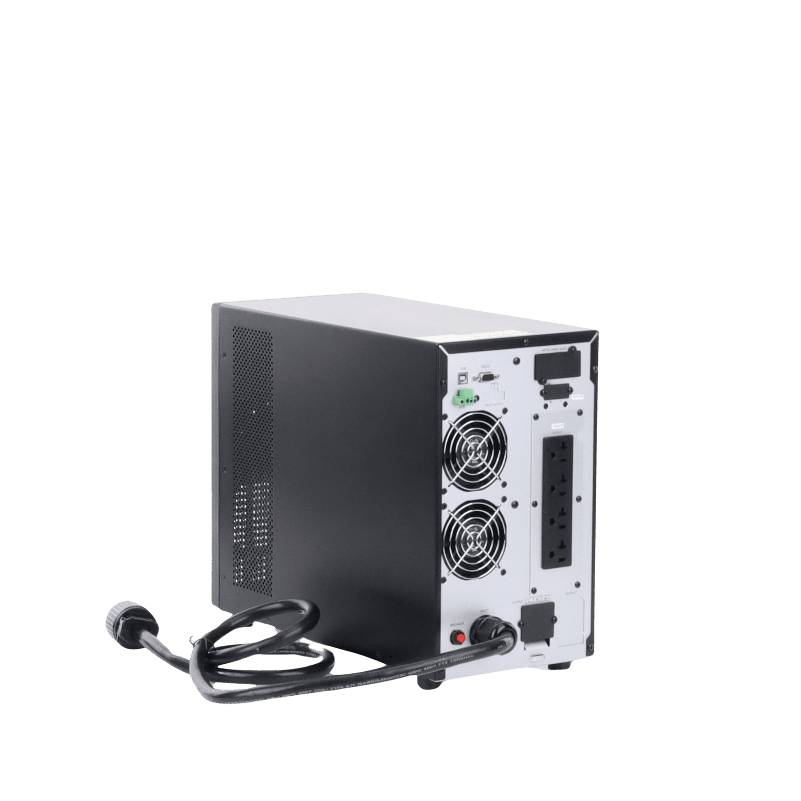 UPS de 3000 VA/2700 W, Online Doble Conversión, Entrada 120 Vca NEMA L5-30P, Onda Senoidal Pura, Tipo Torre, Con 4 Tomas NEMA 5-20R y 1 Block Hardwired OLS3000A - CyberPower