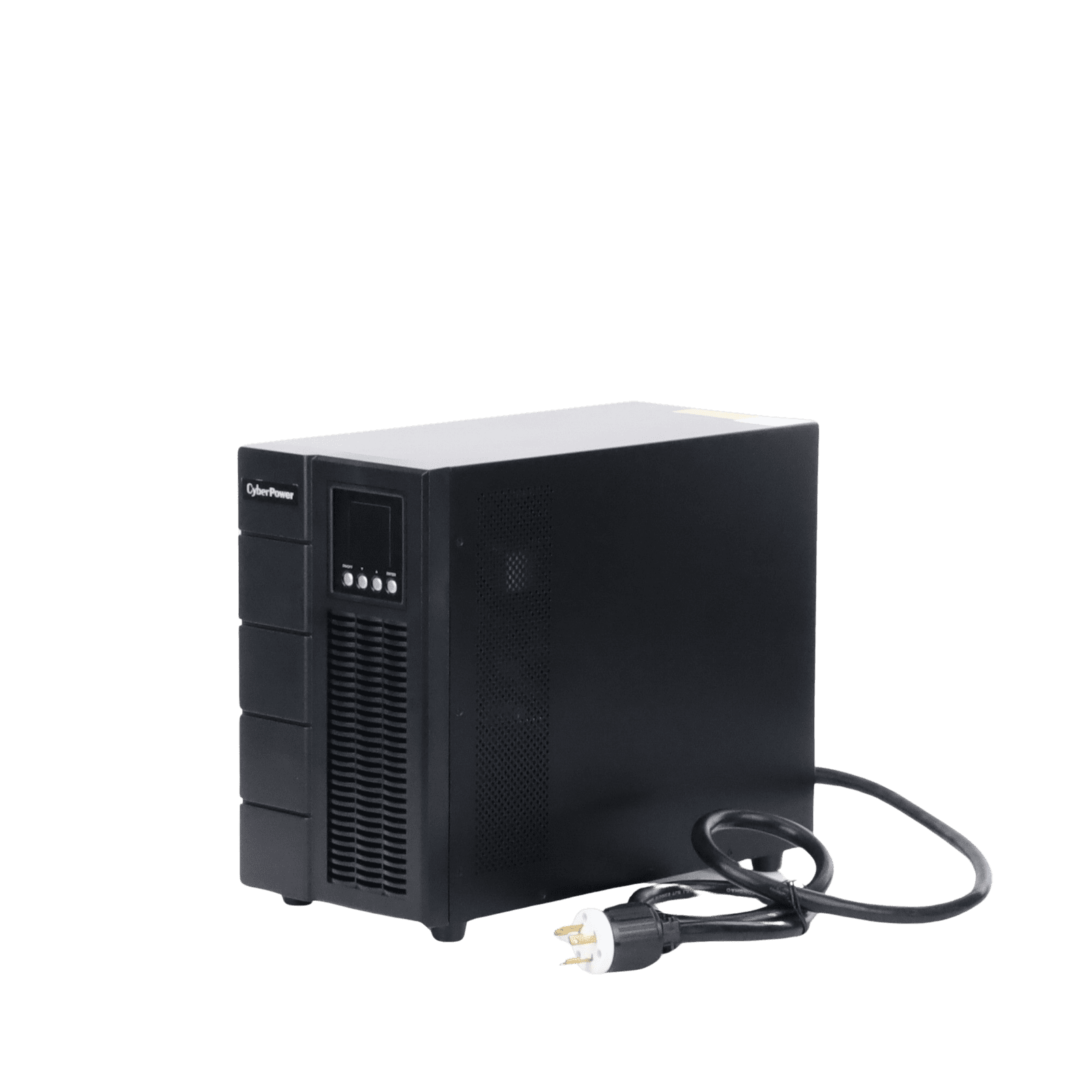 UPS de 3000 VA/2700 W, Online Doble Conversión, Entrada 120 Vca NEMA L5-30P, Onda Senoidal Pura, Tipo Torre, Con 4 Tomas NEMA 5-20R y 1 Block Hardwired OLS3000A - CyberPower