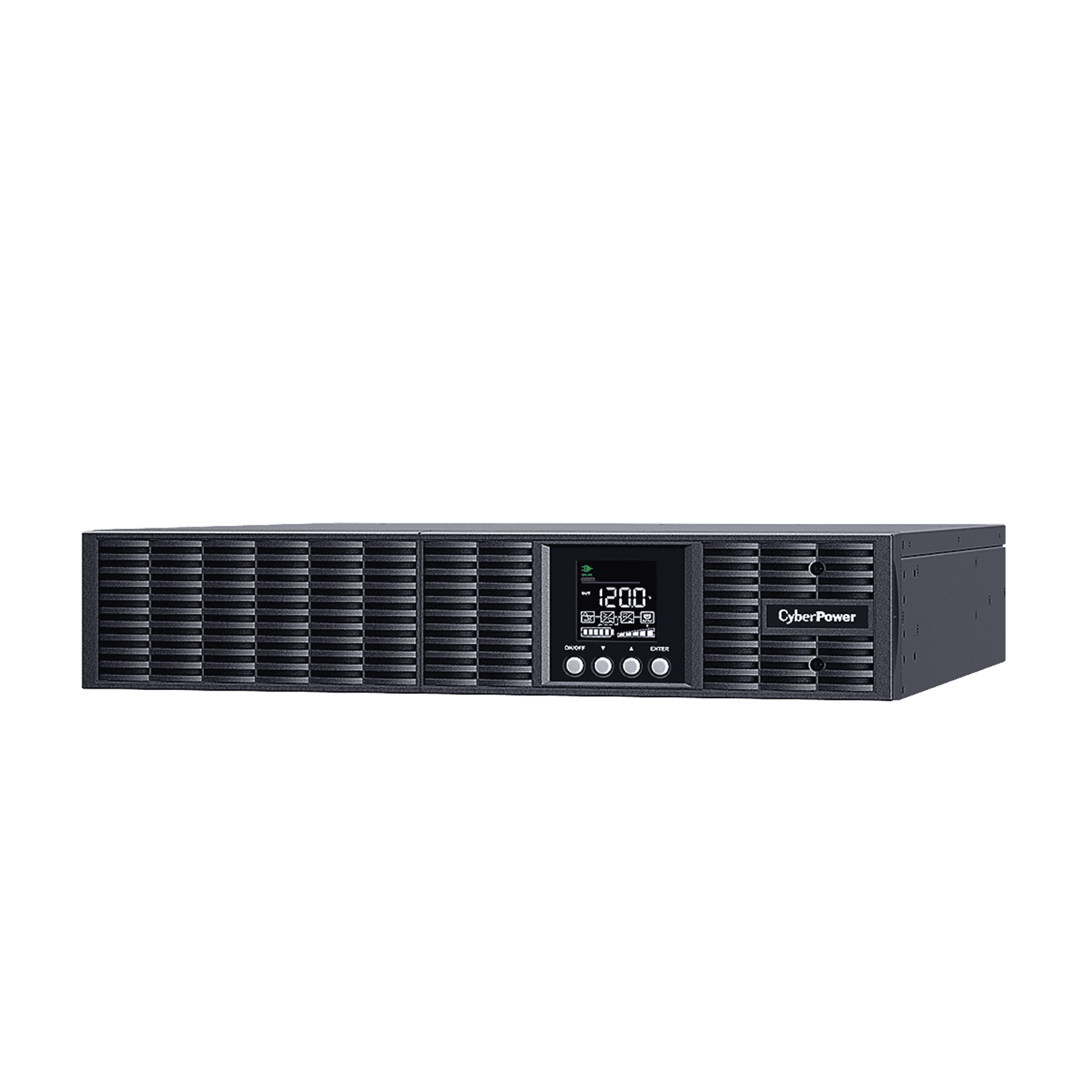 UPS Smart App Online S de 3000 VA/2700 W, Online Doble Conversión, Entrada 120 Vca NEMA L5-30P, Onda Senoidal Pura, Rack o Torre de 2 UR, Con 6 Tomas NEMA 5-20R OLS3000RT2UA - CyberPower