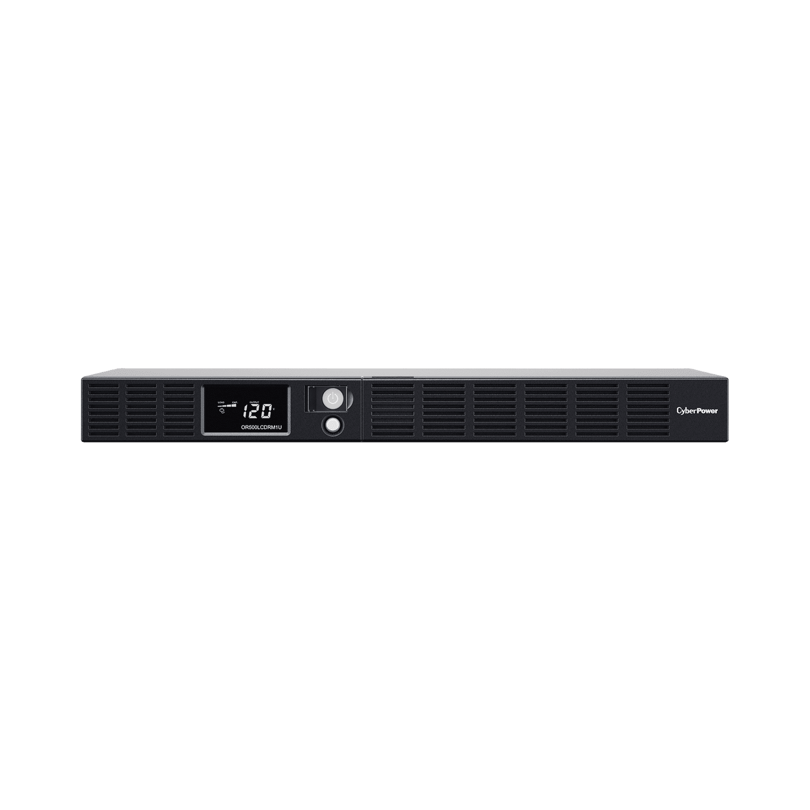 UPS de 500 VA/300 W, Topología Línea Interactiva, Entrada 120 Vca NEMA 5-15P, Tipo Rack 1 UR, Con 6 Tomas NEMA 5-15R OR500LCDRM1UA - CyberPower