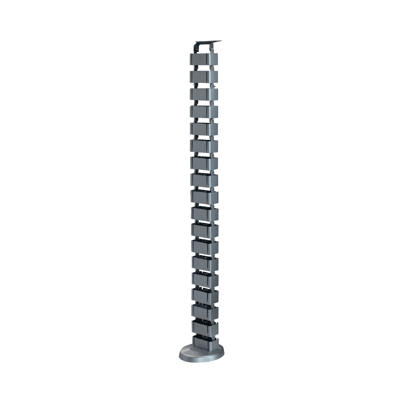Organizador de cables vertical articulado, ideal para llevar los cables del piso a mesa o a la cubierta del escritorio de manera segura ORG-VERT - THORSMAN