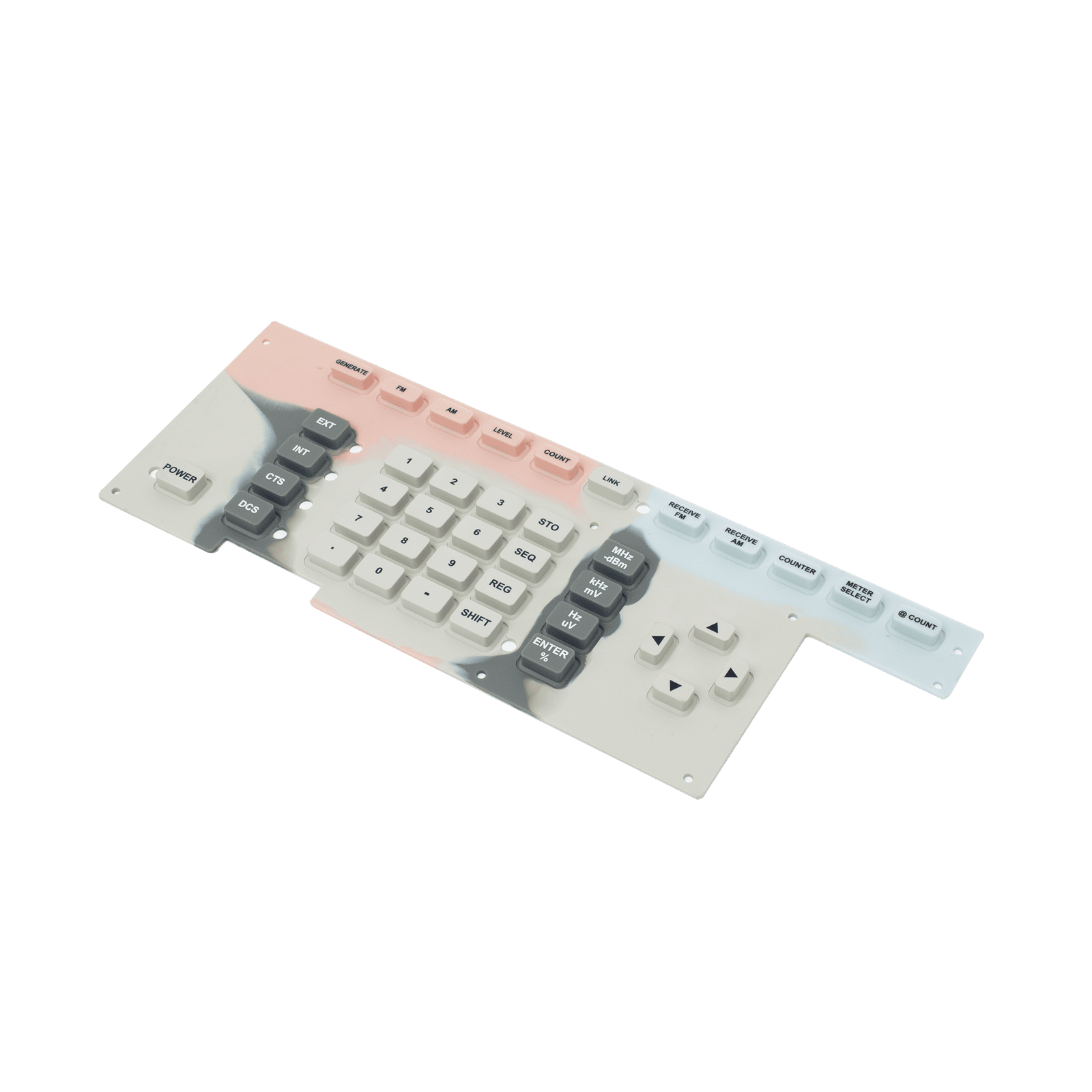 Membrana Elastomérica “Touch Pad” para Monitor de Servicio Ramsey COM-3010. OVRL-27 - RAMSEY