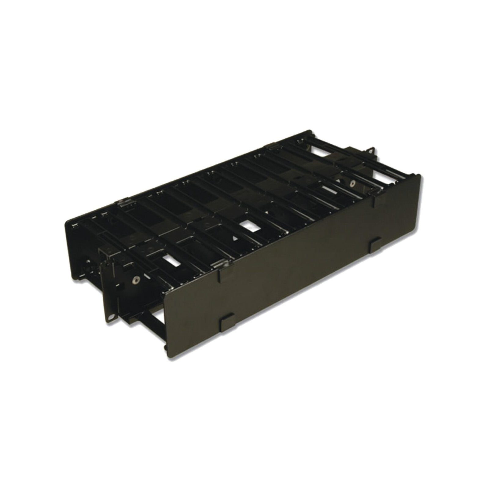 Organizador de Cable Horizontal RouteIT, Doble, Para Rack de 19in, 6in de profundidad, 2UR HCM-6-2UD - SIEMON